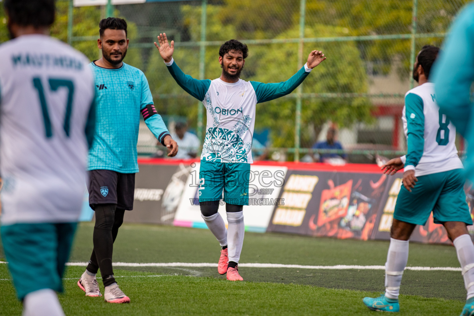 CLUB NDA vs HES CLUB in Club Maldives Classic 2024 held in Rehendi Futsal Ground, Hulhumale', Maldives on Friday, 6th September 2024. 
Photos: Hassan Simah / images.mv