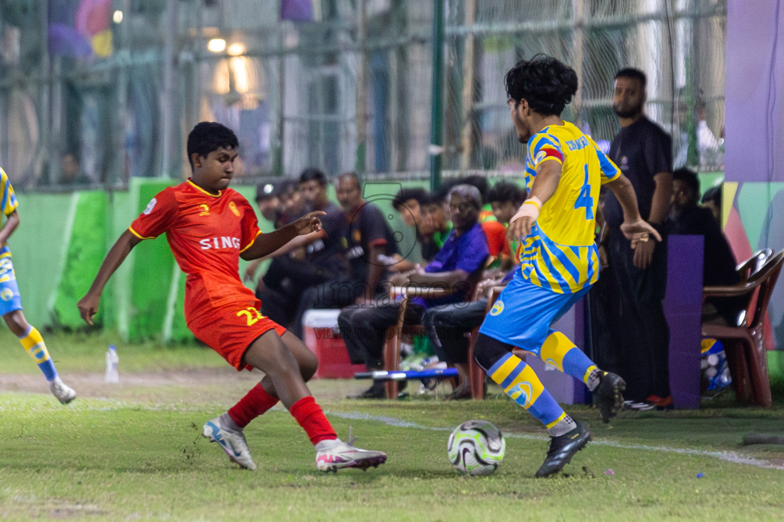 Valencia vs Victory Sports Club in Day 7 of Dhivehi Youth League 2024 held at Henveiru Stadium on Sunday, 1st December 2024. Photos: Shuu Abdul Sattar, / Images.mv