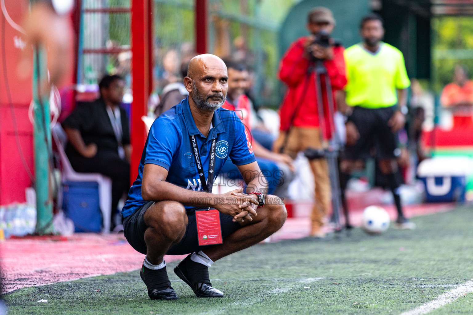 AA. Maalhos VS AA. Bodufolhudhoo in Day 7 of Golden Futsal Challenge 2025 was held on Saturday, 11th January 2025, in Hulhumale', Maldives 
Photos: Hassan Simah / images.mv