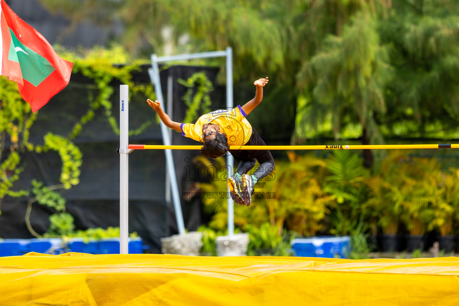 Day 2 of MWSC Interschool Athletics Championships 2024 held in Hulhumale Running Track, Hulhumale, Maldives on Sunday, 10th November 2024.
Photos by: Ismail Thoriq / Images.mv