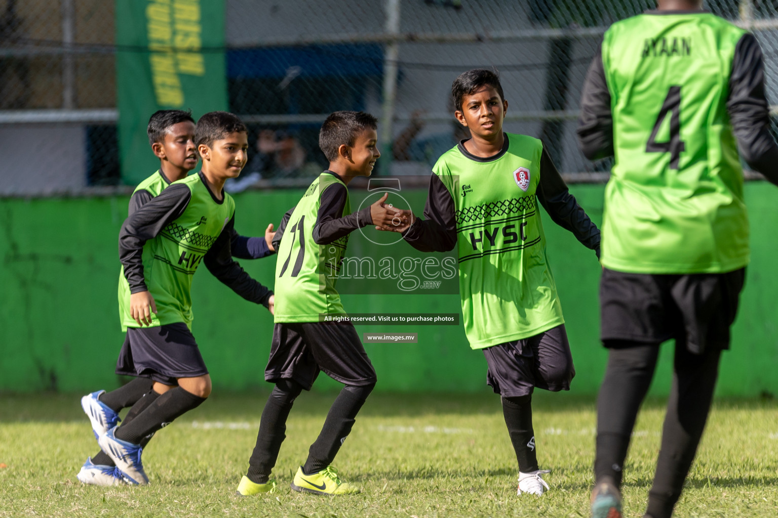 Day 1 of MILO Academy Championship 2023 (U12) was held in Henveiru Football Grounds, Male', Maldives, on Friday, 18th August 2023. Photos: Mohamed Mahfooz Moosa / images.mv