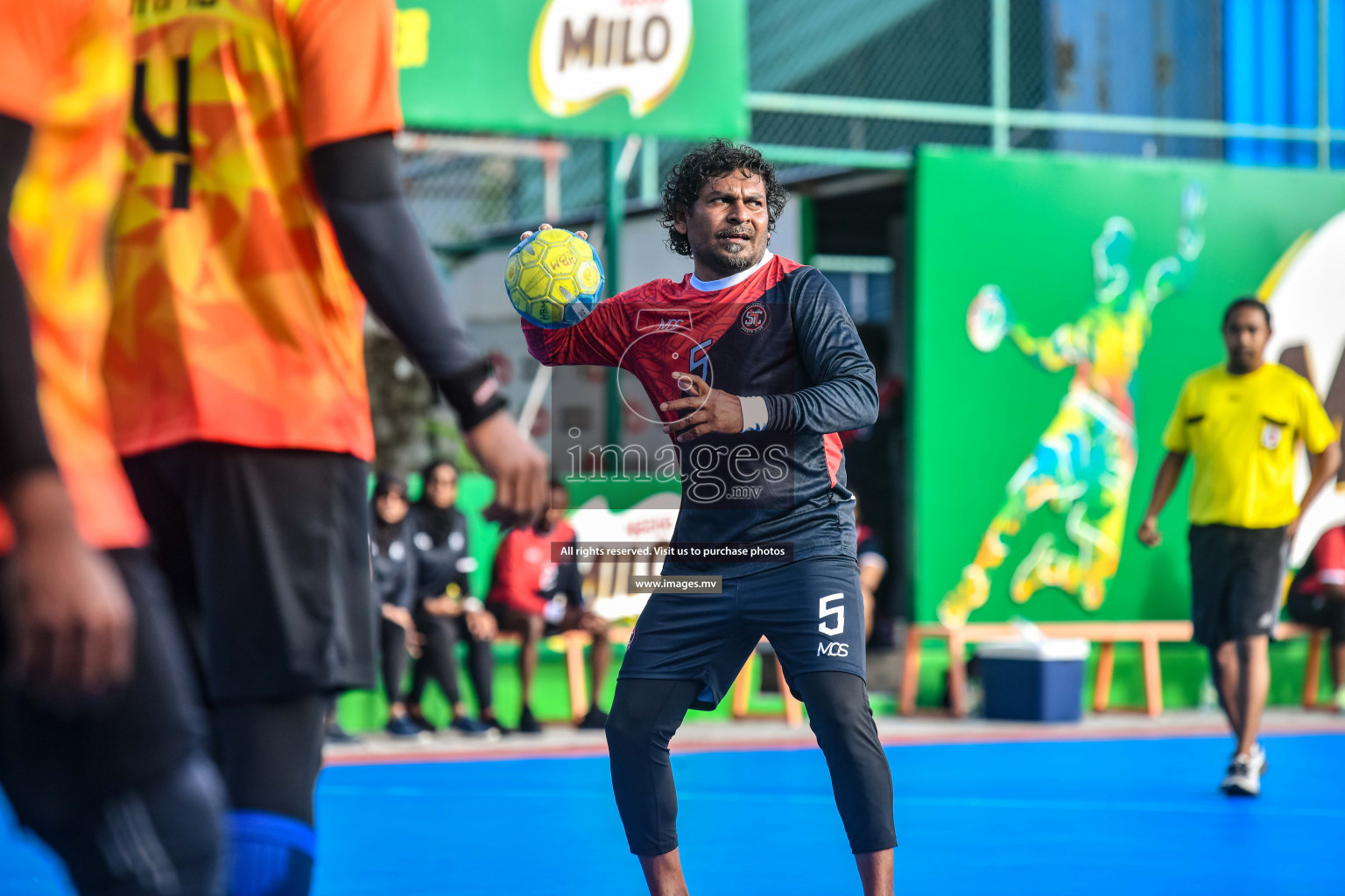 Milo 9th Handball Maldives Championship 2022 Day 1 held in Male', Maldives on 17th October 2022 Photos By: Nausham Waheed /images.mv