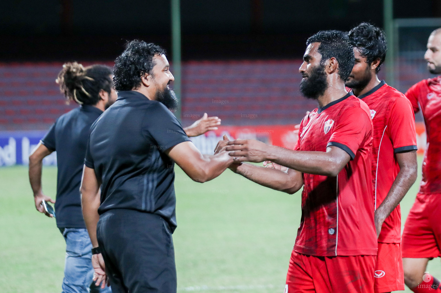 TC Sports Club vs Foakaidhoo in Dhiraagu Dhivehi Premier League 2018 in Male, Maldives, Thursday October 18, 2018. (Images.mv Photo/Suadh Abdul Sattar)