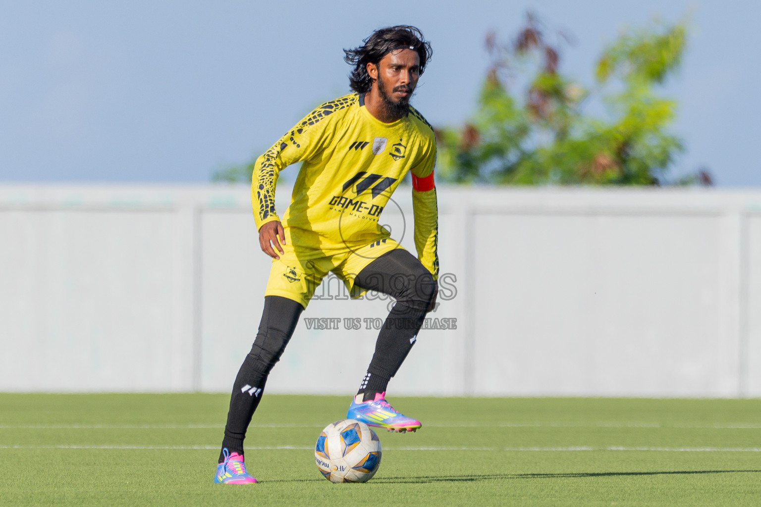 Semi Finals Match 02 Huss Songun FT VS Velaa Sports Club in Day 8 of Eydhafushi Cup 2025 held in Eydhafushi Football Stadium at B. Eydhafushi, Maldives on Saturday, 13th September 2025. Photos: Arif Rasheed / images.mv