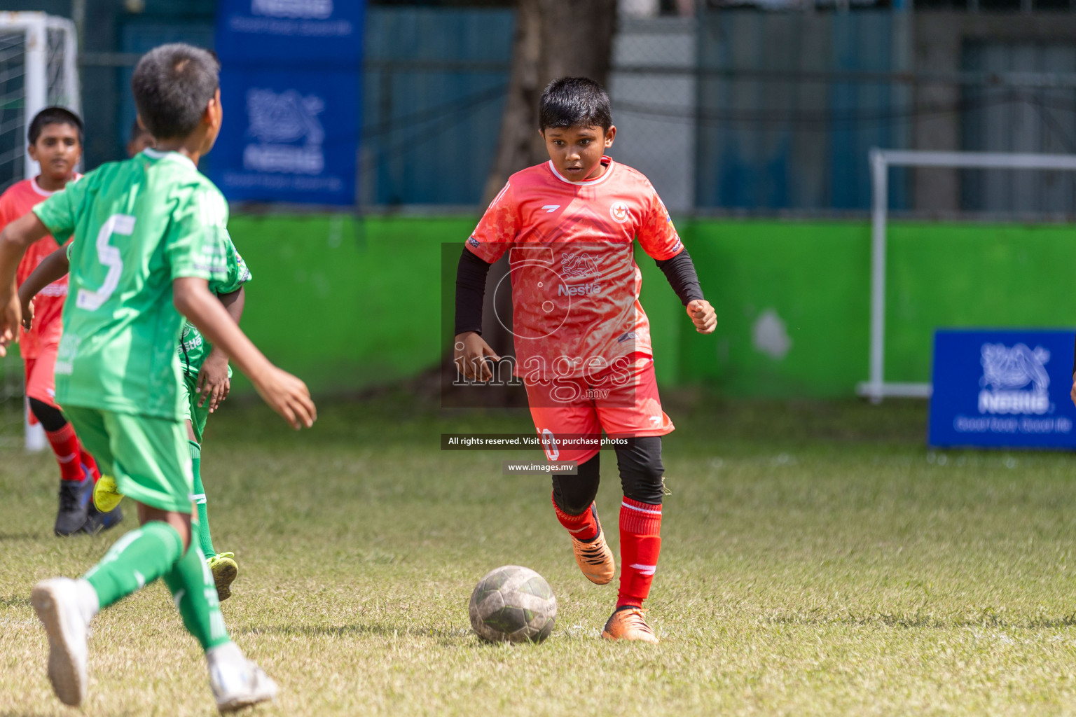 Day 3 of Nestle Kids Football Fiesta, held in Henveyru Football Stadium, Male', Maldives on Friday, 13th October 2023
Photos: Hassan Simah, Ismail Thoriq / images.mv