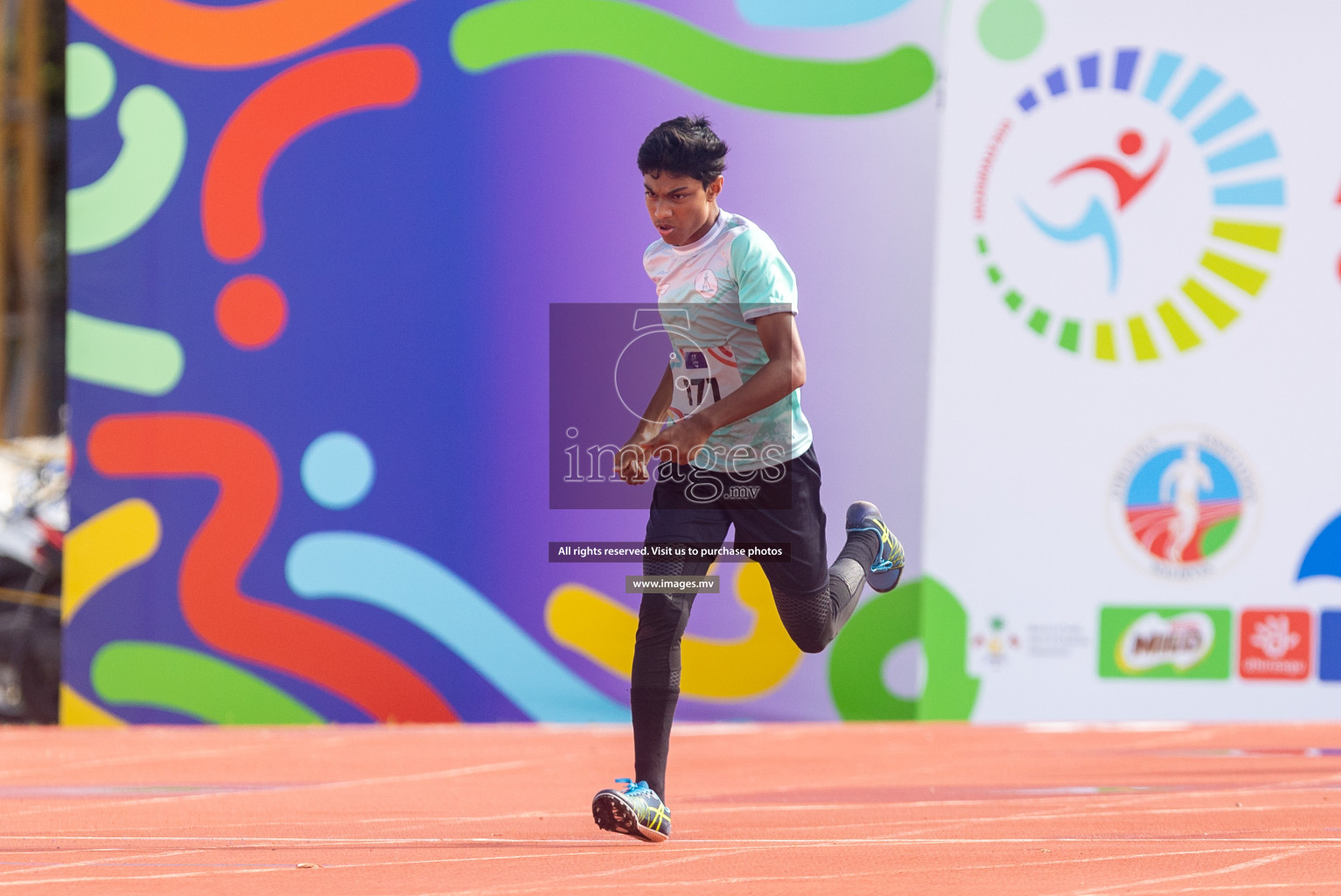 Day two of Inter School Athletics Championship 2023 was held at Hulhumale' Running Track at Hulhumale', Maldives on Sunday, 15th May 2023. Photos: Shuu/ Images.mv