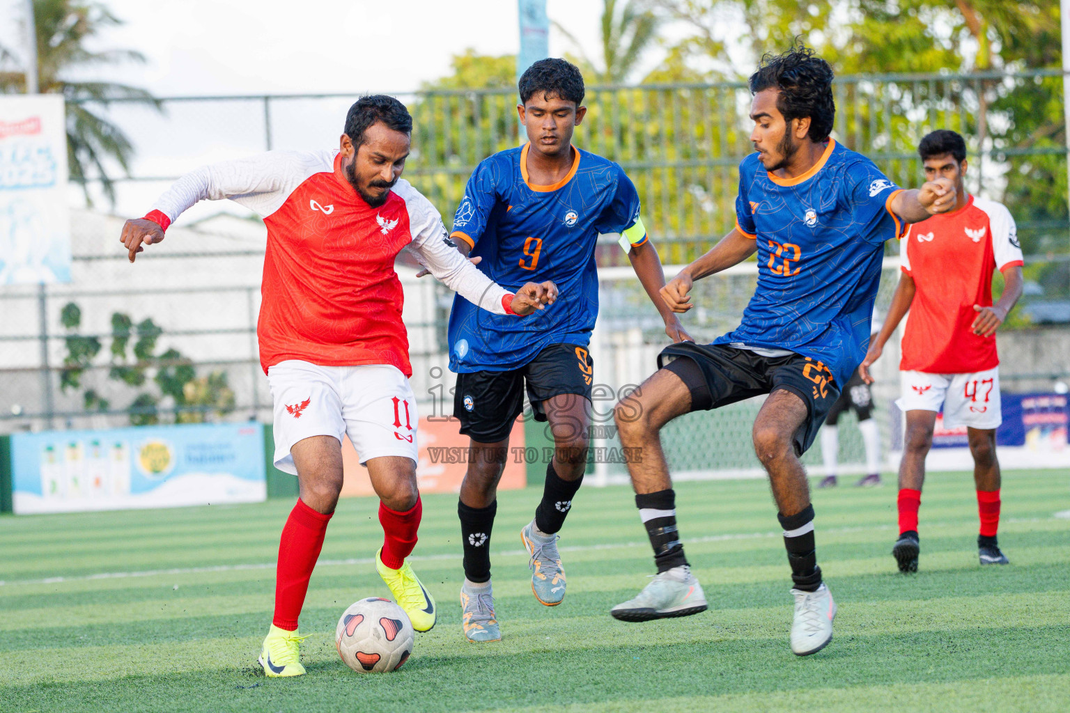 Best VS Youth Academy in Day 3 - Fonadhoo Youth Futsal Challenge 2025 held in Fonadhoo Futsal Stadium, L. Fonadhoo, Maldives on Tuesday, 28th October 2025 Photos: Arif Rasheed / images.mv