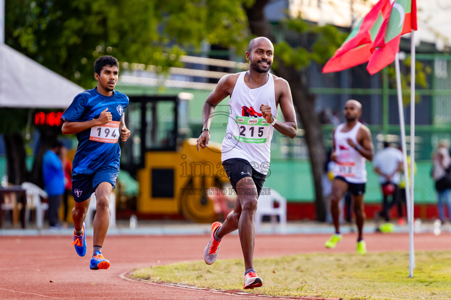 Day 2 of National Athletics Championship 2025 was held at Ekuveni Running Ground in Male', Maldives on Friday, 15th August 2025. Photos: Nausham Waheed  / images.mv