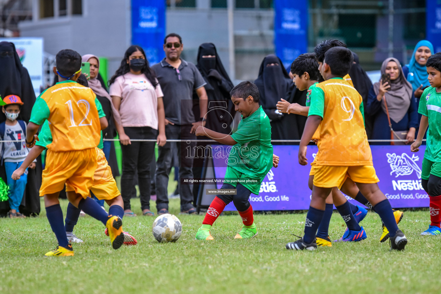 Day 3 of Milo Kids Football Fiesta 2022 was held in Male', Maldives on 21st October 2022. Photos: Nausham Waheed/ images.mv