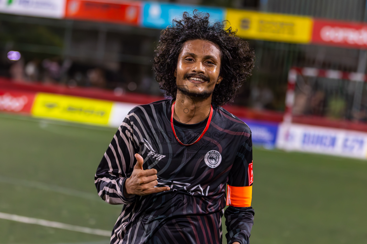 ADh Maamigili vs ADh Fenfushi in Day 12 of Golden Futsal Challenge 2024 was held on Friday, 26th January 2024, in Hulhumale', Maldives
Photos: Ismail Thoriq / images.mv