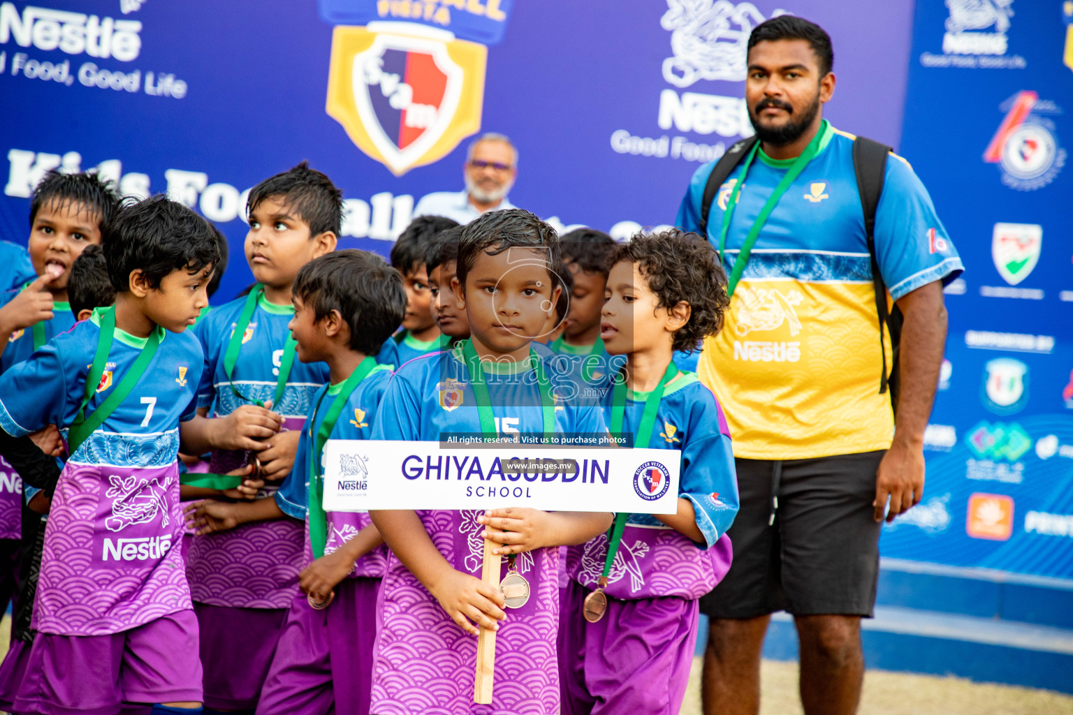 Finals & Closing Ceremony of Nestlé Kids Football Fiesta 2023 held in Male', Maldives on 25 February 2023