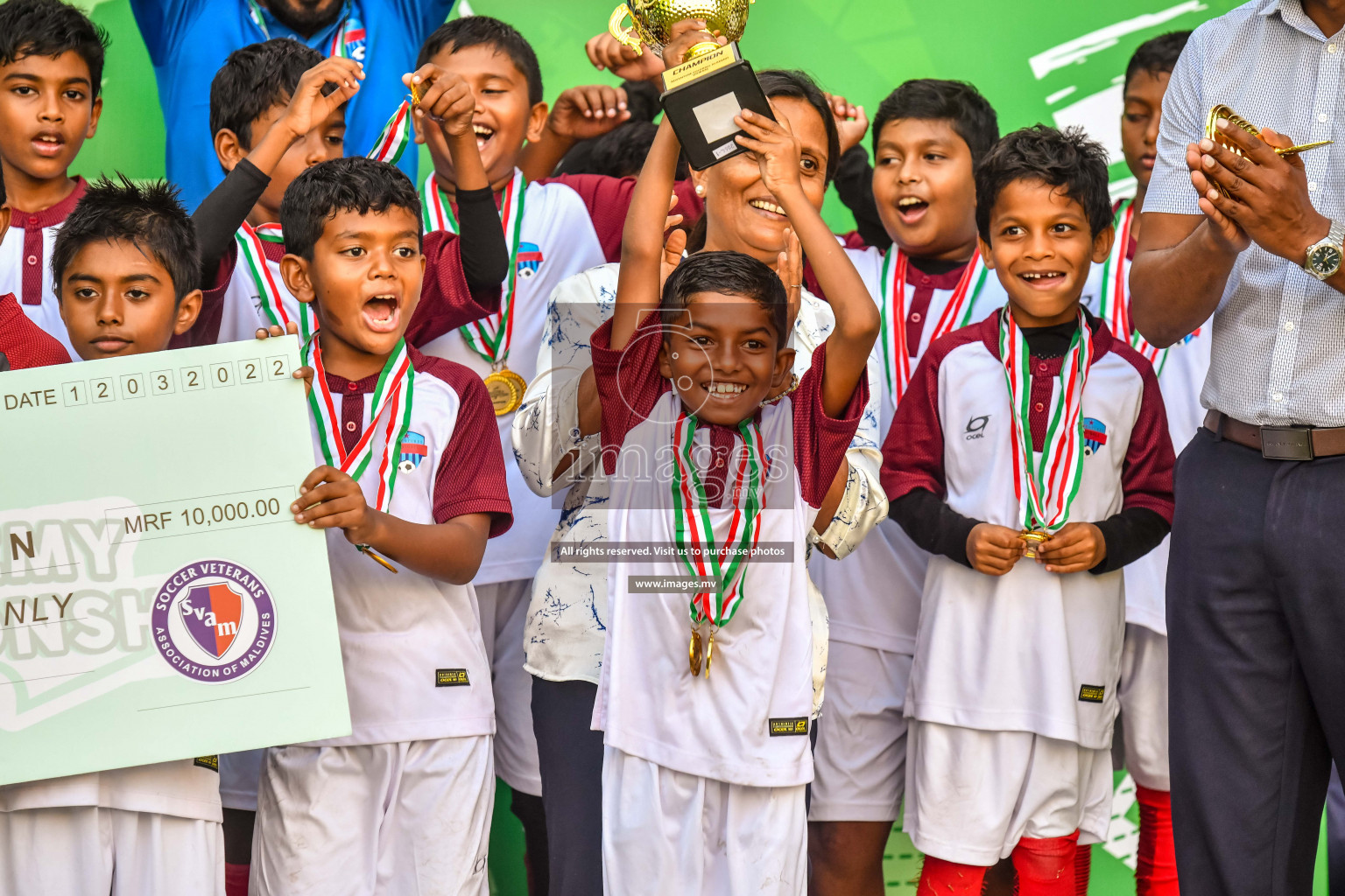 Day 2 of MILO Academy Championship 2022 held in Male' Maldives on Friday, 11th March 2021. Photos by: Nausham Waheed