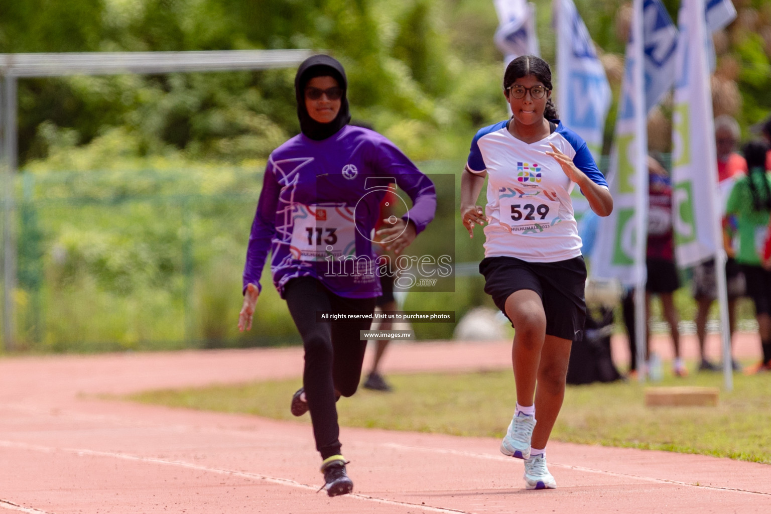 Day two of Inter School Athletics Championship 2023 was held at Hulhumale' Running Track at Hulhumale', Maldives on Sunday, 15th May 2023. Photos: Shuu/ Images.mv