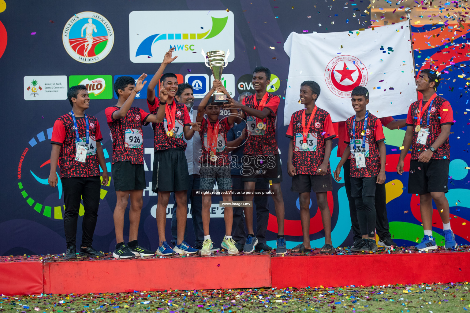 Final Day of Inter School Athletics Championship 2023 was held in Hulhumale' Running Track at Hulhumale', Maldives on Friday, 19th May 2023. Photos: Nausham Waheed / images.mv