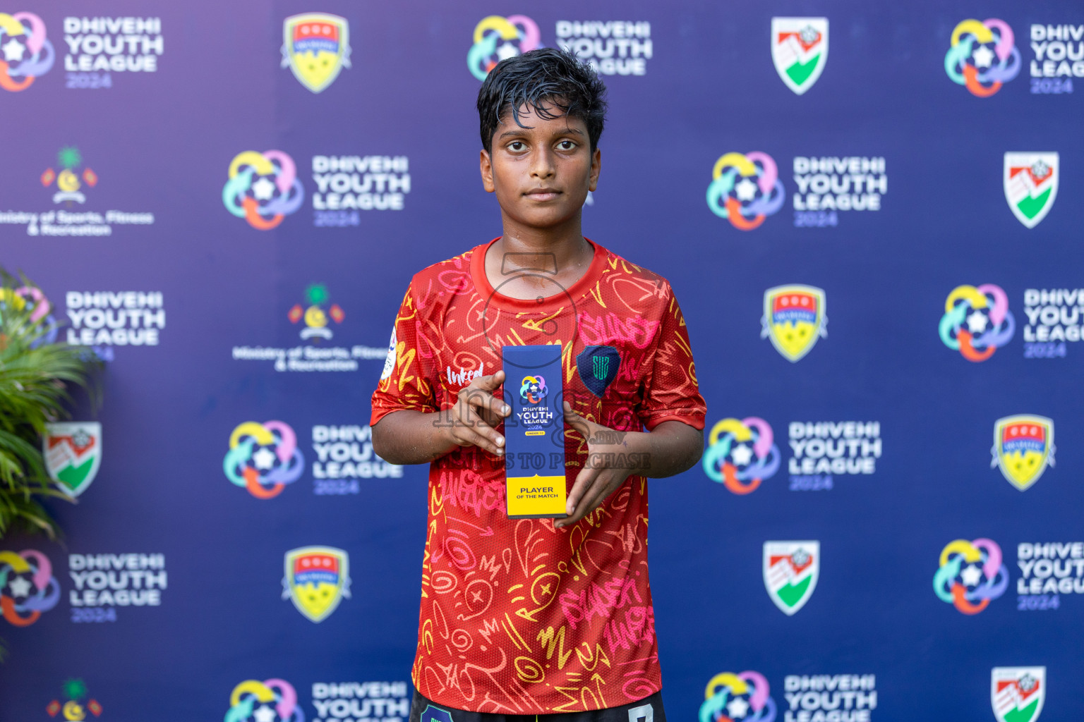 Club Eagles vs Super United Sports (U12) in Day 4 of Dhivehi Youth League 2024 held at Henveiru Stadium on Thursday, 28th November 2024. Photos: Shuu Abdul Sattar/ Images.mv