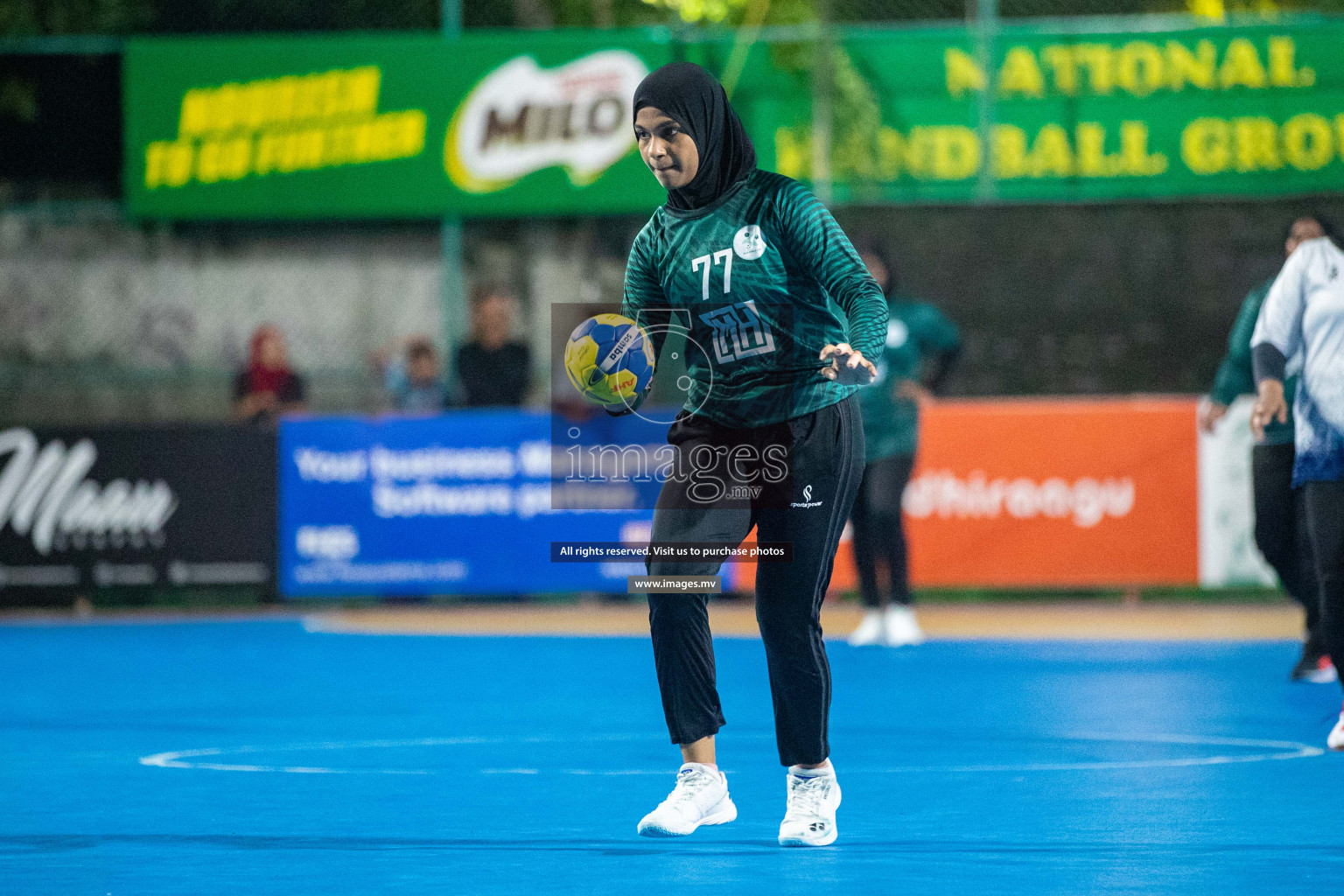 Day 2 of 6th MILO Handball Maldives Championship 2023, held in Handball ground, Male', Maldives on Friday, 21st May 2023 Photos: Nausham Waheed/ Images.mv