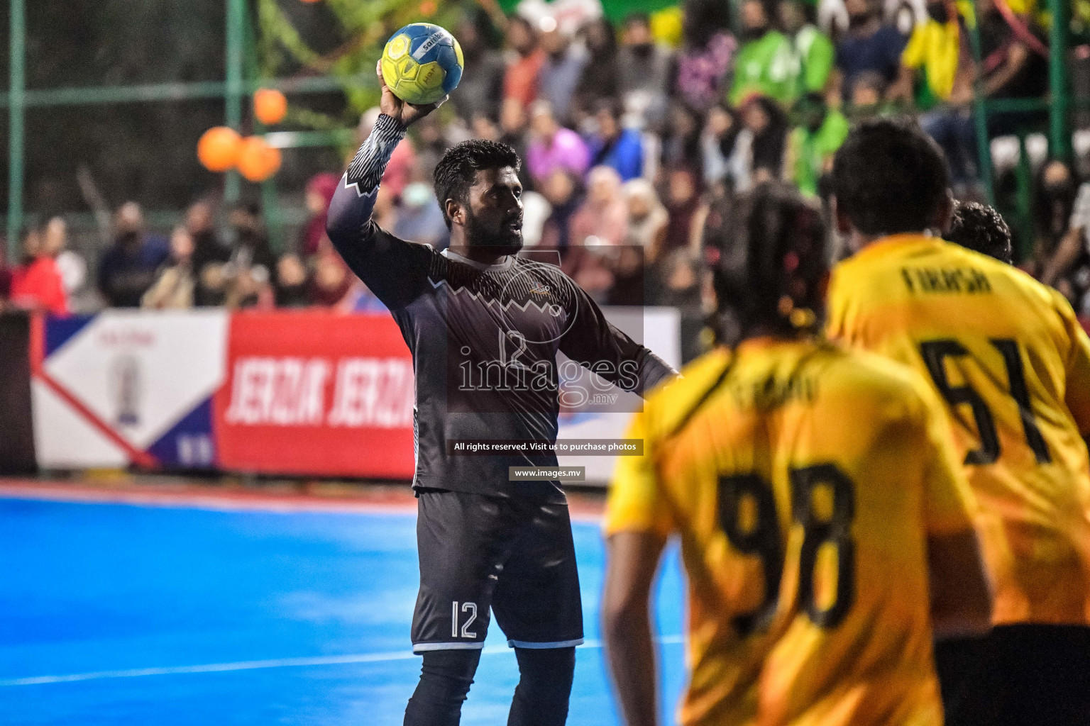 Final of Milo 6th Inter Office Handball Tournament 2022 - Photos by Nausham Waheed