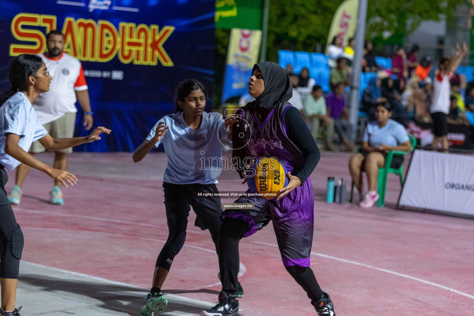 Day4 of Slamdunk by Sosal on 15th April 2023 held in Male'. Photos: Ismail Thoriq / images.mv