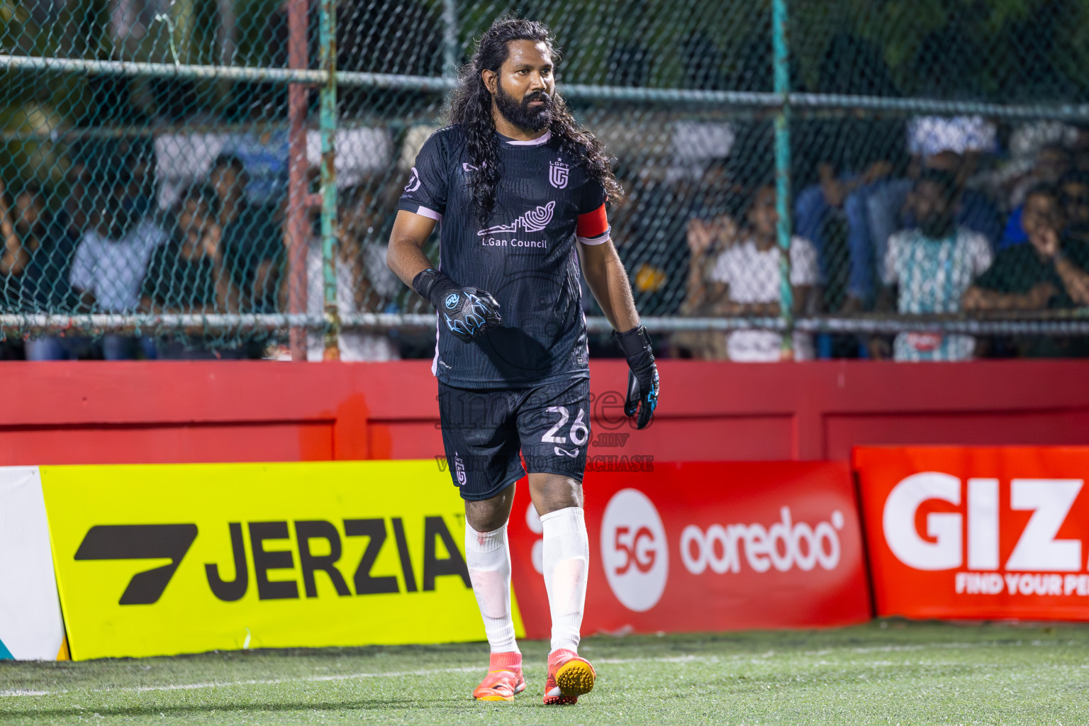 L Maavah VS L Gan in Day 8 of Golden Futsal Challenge 2025 was held on Sunday, 12th January 2025, in Hulhumale', Maldives
Photos: Ismail Thoriq / images.mv