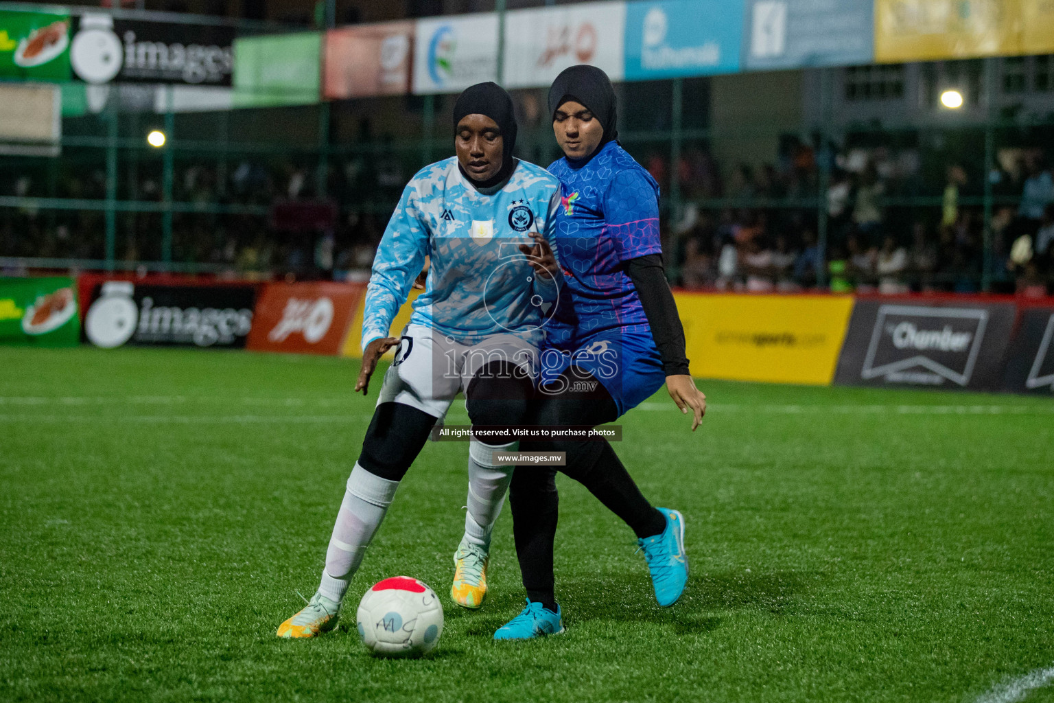 MPL vs Club MYS in Eighteen Thirty Women's Futsal Fiesta 2022 was held in Hulhumale', Maldives on Monday, 21st October 2022. Photos: Hassan Simah / images.mv