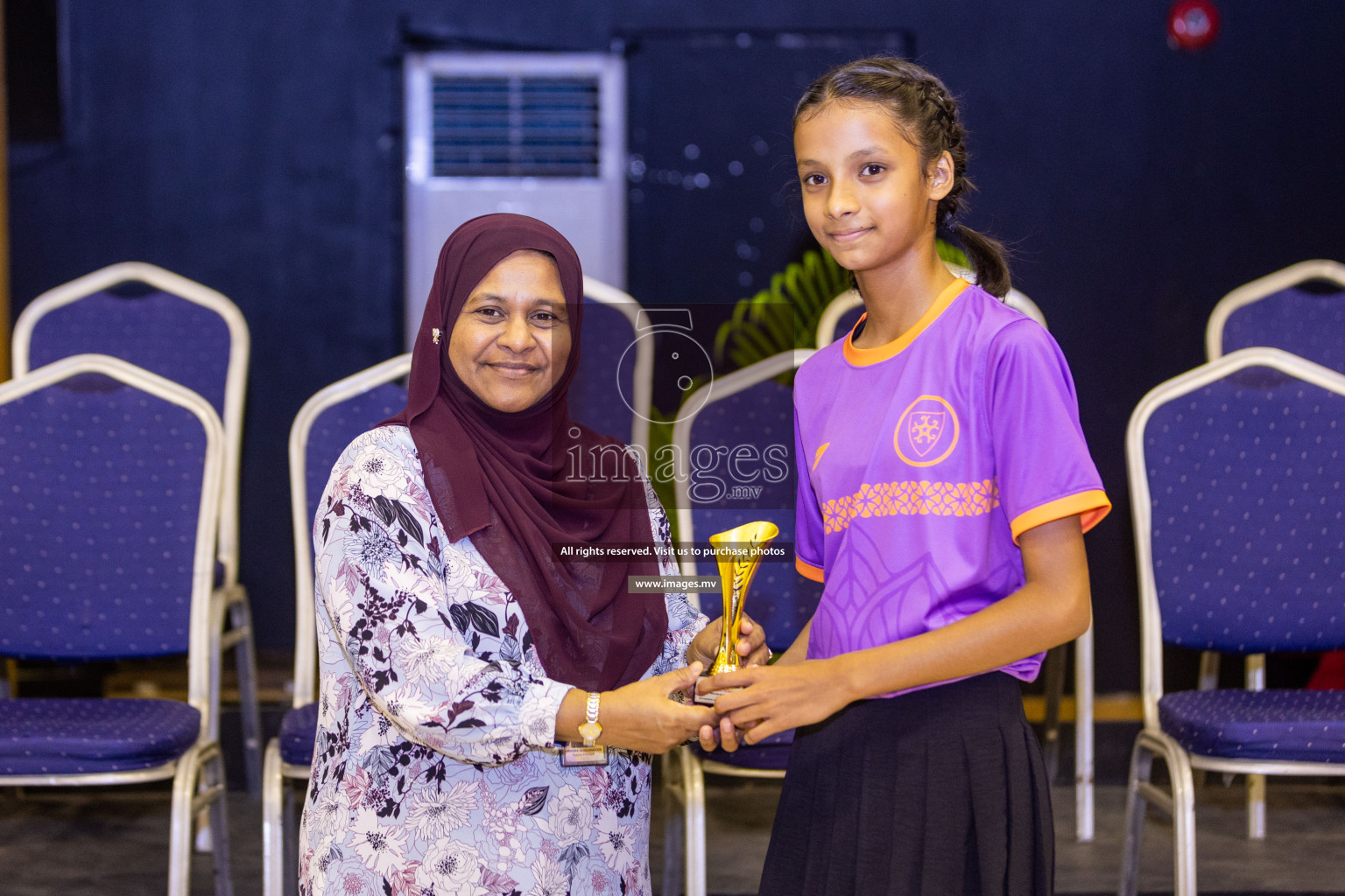 Day5 of 24th Interschool Netball Tournament 2023 was held in Social Center, Male', Maldives on 31st October 2023. Photos: Nausham Waheed / images.mv