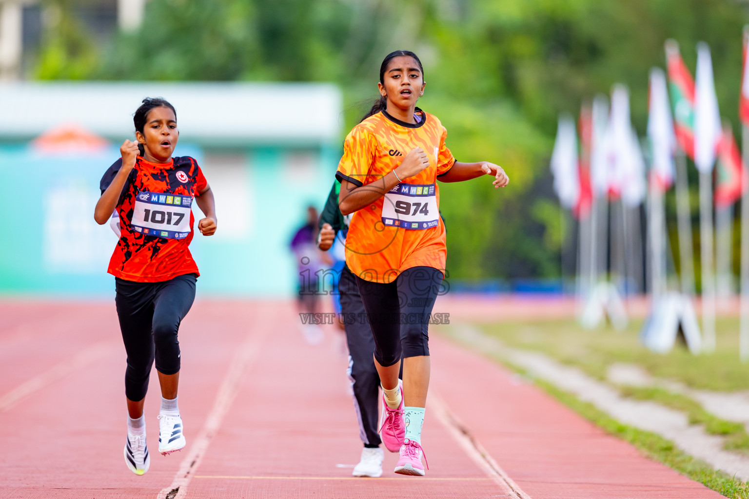 Day 5 of MWSC Interschool Athletics Championships 2024 held in Hulhumale Running Track, Hulhumale, Maldives on Wednesday, 13th November 2024. Photos by: Nausham Waheed / Images.mv