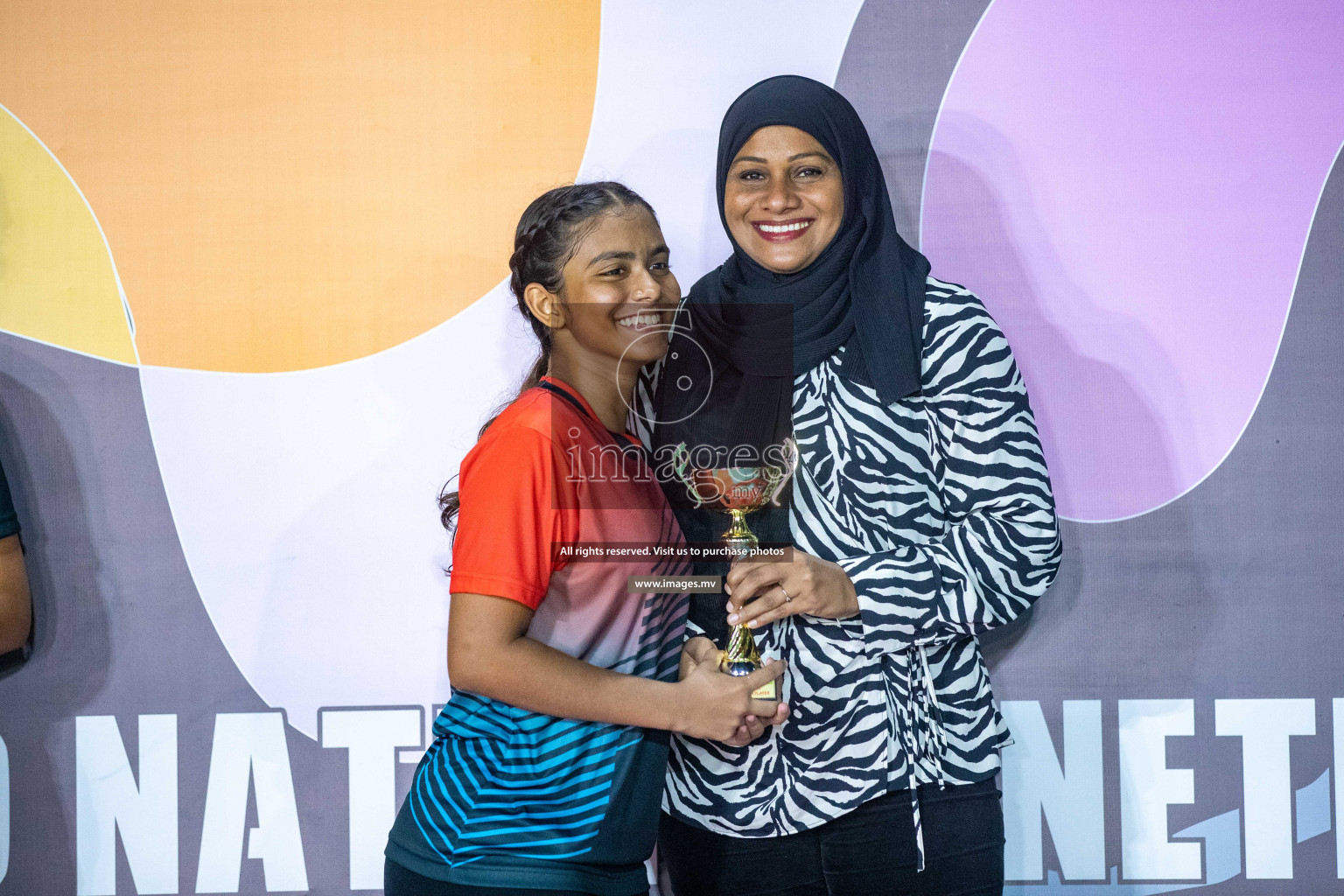 Day 6 of 20th Milo National Netball Tournament 2023, held in Synthetic Netball Court, Male', Maldives on 4th June 2023 Photos: Nausham Waheed/ Images.mv