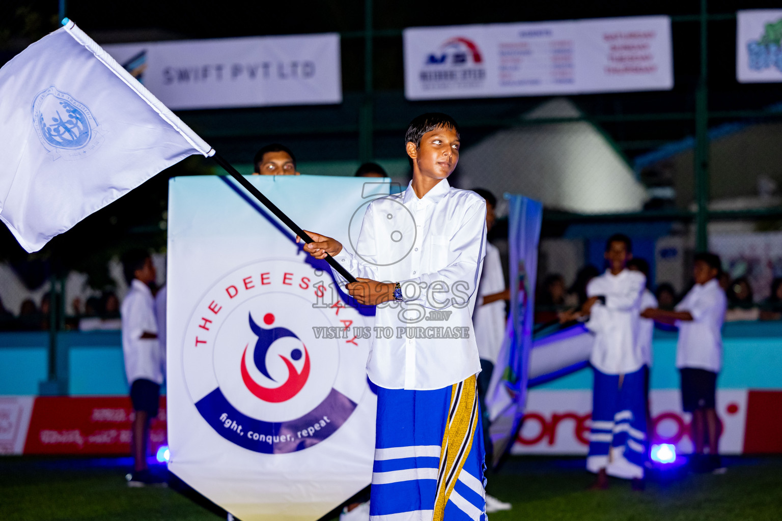 Dee Ess Kay vs Kovigoani in Final of Laamehi Dhiggaru Ekuveri Futsal Challenge 2024 was held on Wednesday, 31st July 2024, at Dhiggaru Futsal Ground, Dhiggaru, Maldives Photos: Nausham Waheed / images.mv