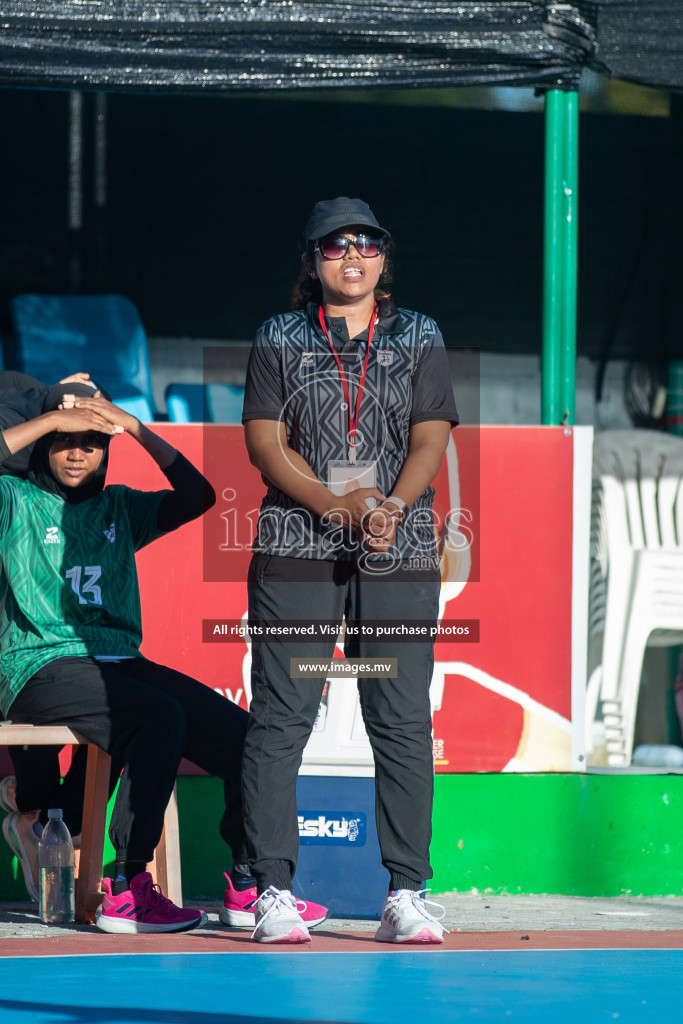 Day 7 of 6th MILO Handball Maldives Championship 2023, held in Handball ground, Male', Maldives on Friday, 26th May 2023 Photos: Shuu Abdul Sattar/ Images.mv