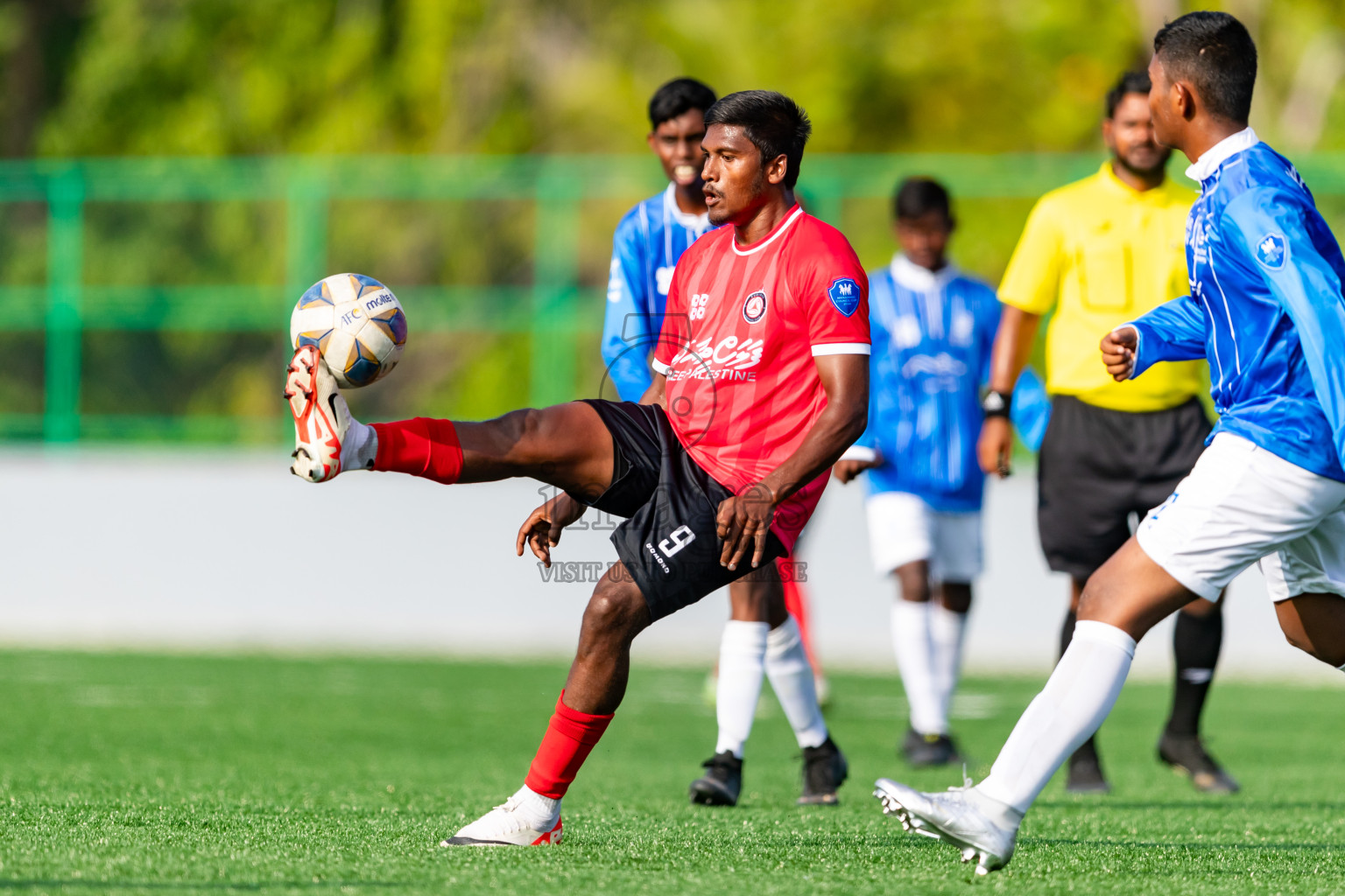 Furious FC vs Chester Academy from Manadhoo Council Cup 2024 in N Manadhoo Maldives on Thursday, 22nd February 2023. Photos: Nausham Waheed / images.mv