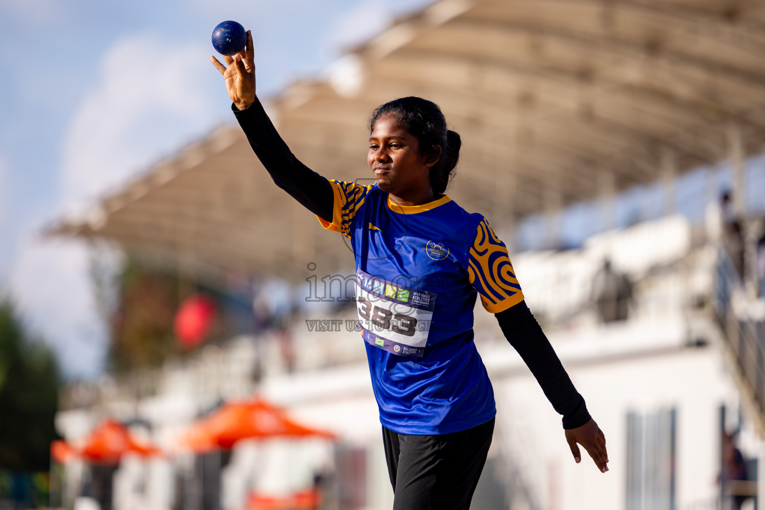 Day 4 of MWSC Interschool Athletics Championships 2024 held in Hulhumale Running Track, Hulhumale, Maldives on Tuesday, 12th November 2024. Photos by: Nausham Waheed / Images.mv