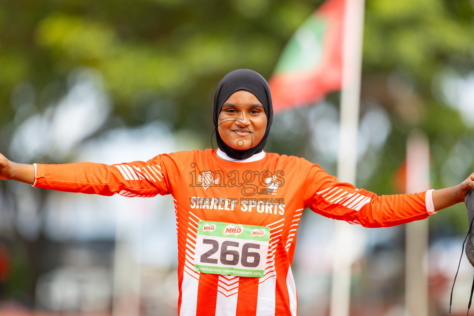 Day 3 of 12th Milo Association Championships was held in Ekuveni Track at Male', Maldives on Saturday, 26th April 2025. Photos: Ismail Thoriq / images.mv
