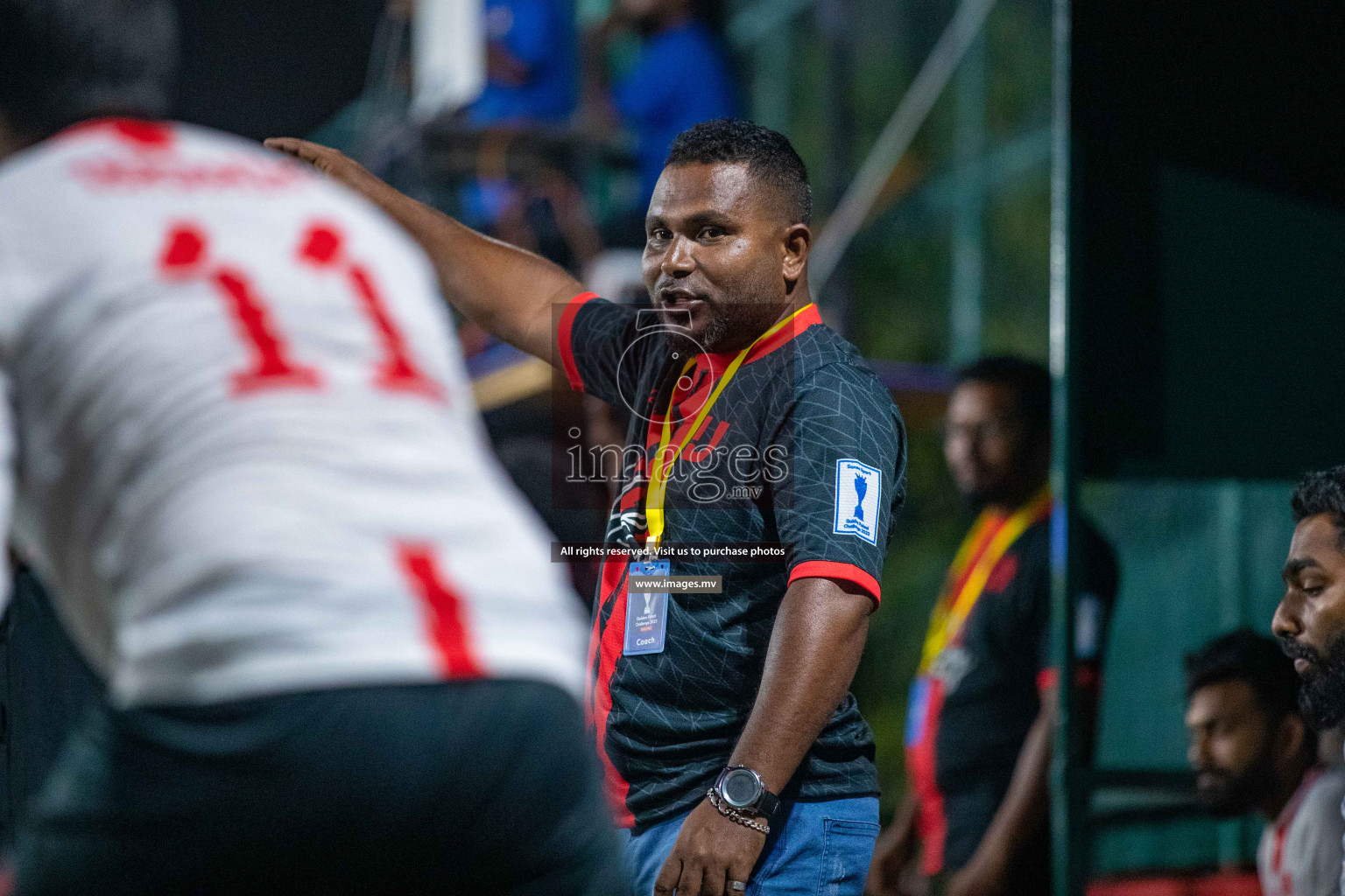 GA. Kondey vs GA. Kanduhulhudhoo in Day 2 of Golden Futsal Challenge 2023 on 06 February 2023 in Hulhumale, Male, Maldives