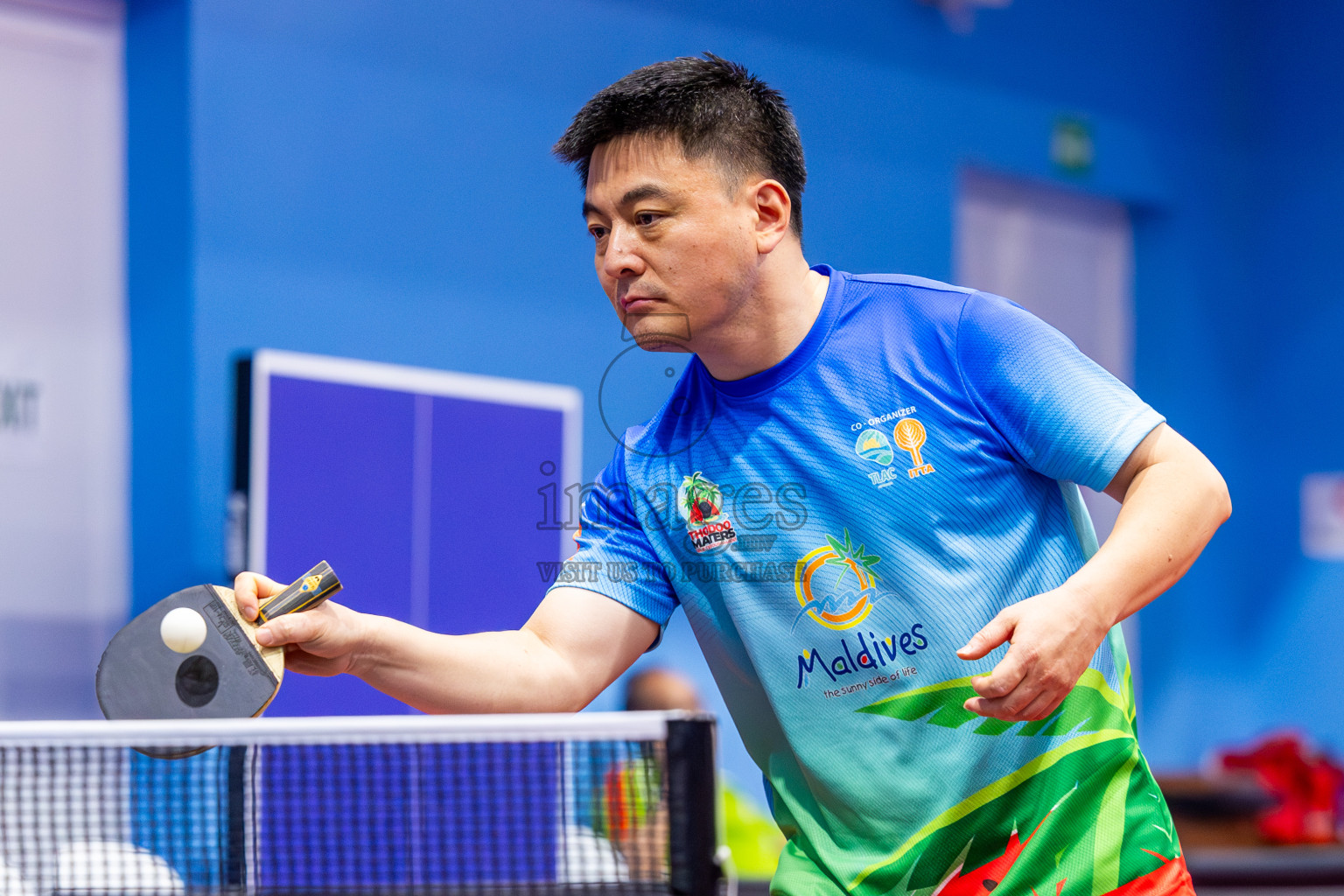 Day 3 of 1st Thoddoo Masters Table Tennis Tournament was held on Saturday, 23rd August 2025 in AA Thoddoo, Maldives. Photos: Nausham Waheed / images.mv