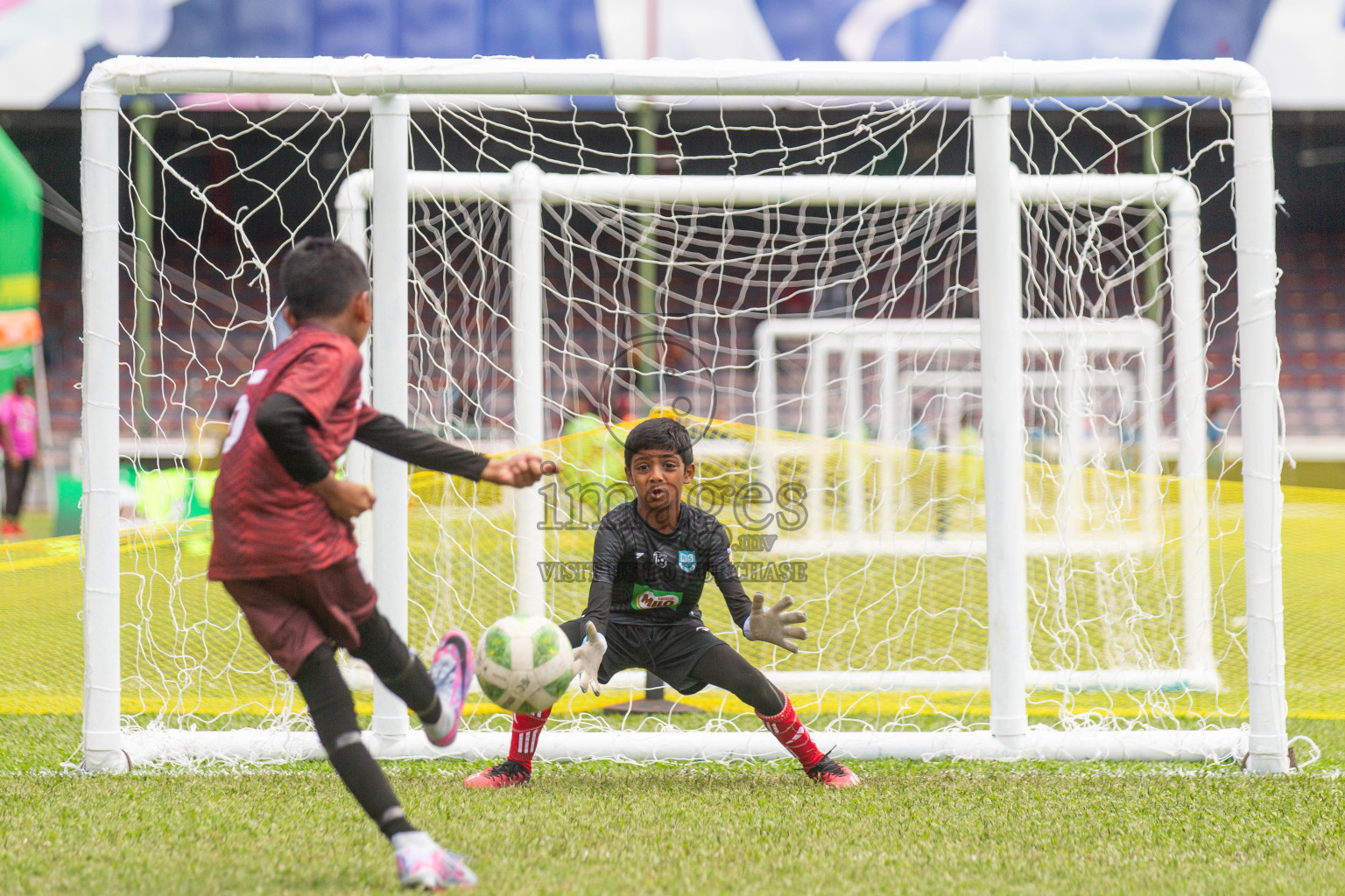 Day 2 of MILO Kids Football Fiesta was held at National Stadium in Male', Maldives on Saturday, 24th February 2024.