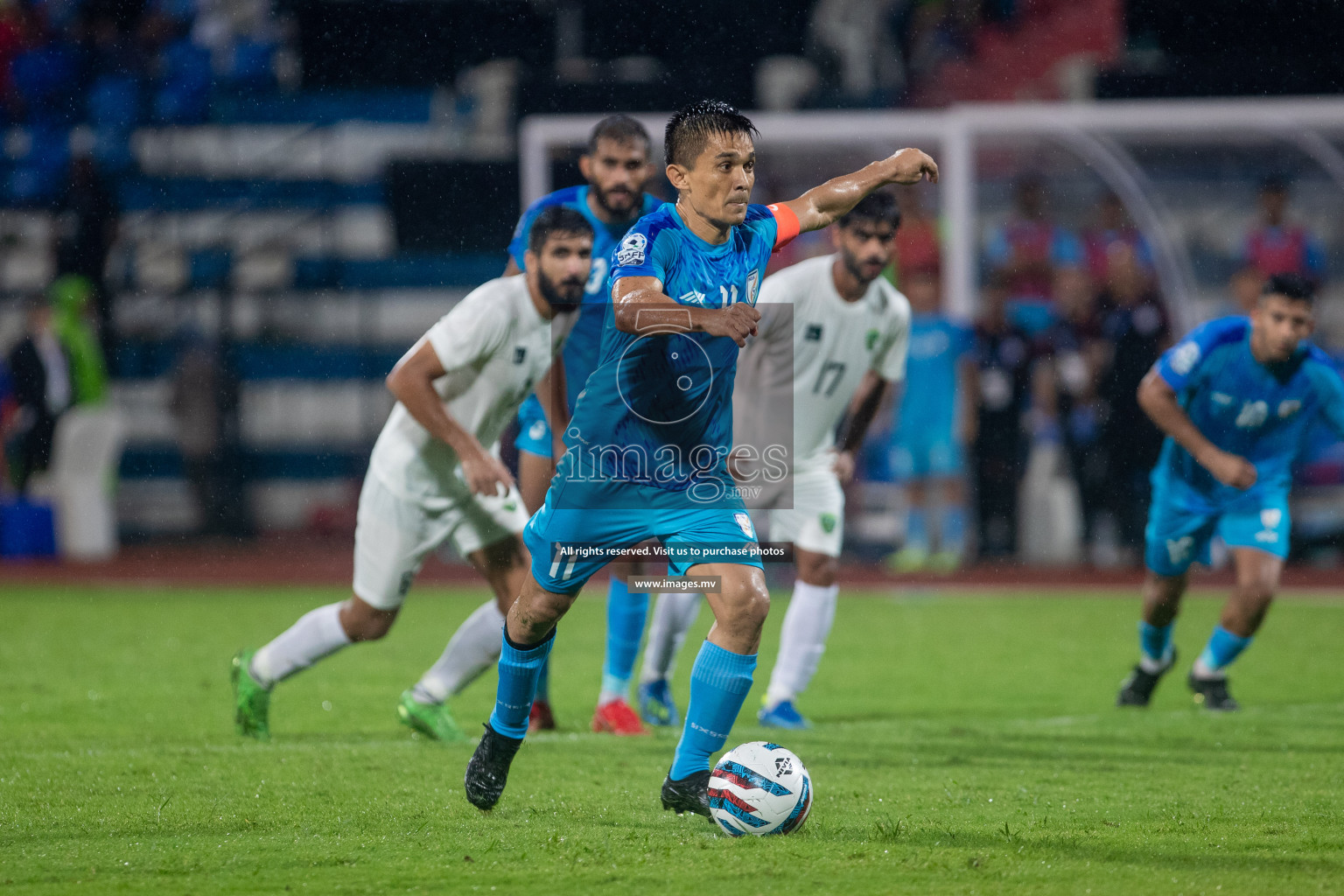 India vs Pakistan in the opening match of SAFF Championship 2023 held in Sree Kanteerava Stadium, Bengaluru, India, on Wednesday, 21st June 2023. Photos: Nausham Waheed / images.mv