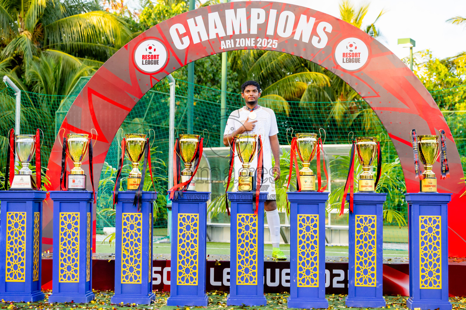 Barcelo vs Conrad in the Final of Resort League 2025 (Ari Zone) was held on Sunday, 28th June 2025 in Conrad Maldives Rangali Island, Alif Dhaalu Atoll, Maldives. Photos: Nausham Waheed / images.mv