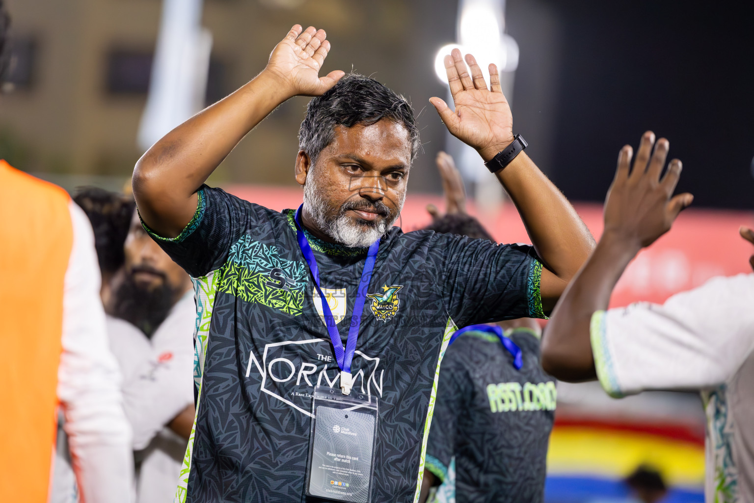 WAMCO vs STELCO in Semi Finals of Club Maldives Cup 2024 held in Rehendi Futsal Ground, Hulhumale', Maldives on Monday, 14th October 2024. Photos: Ismail Thoriq / images.mv