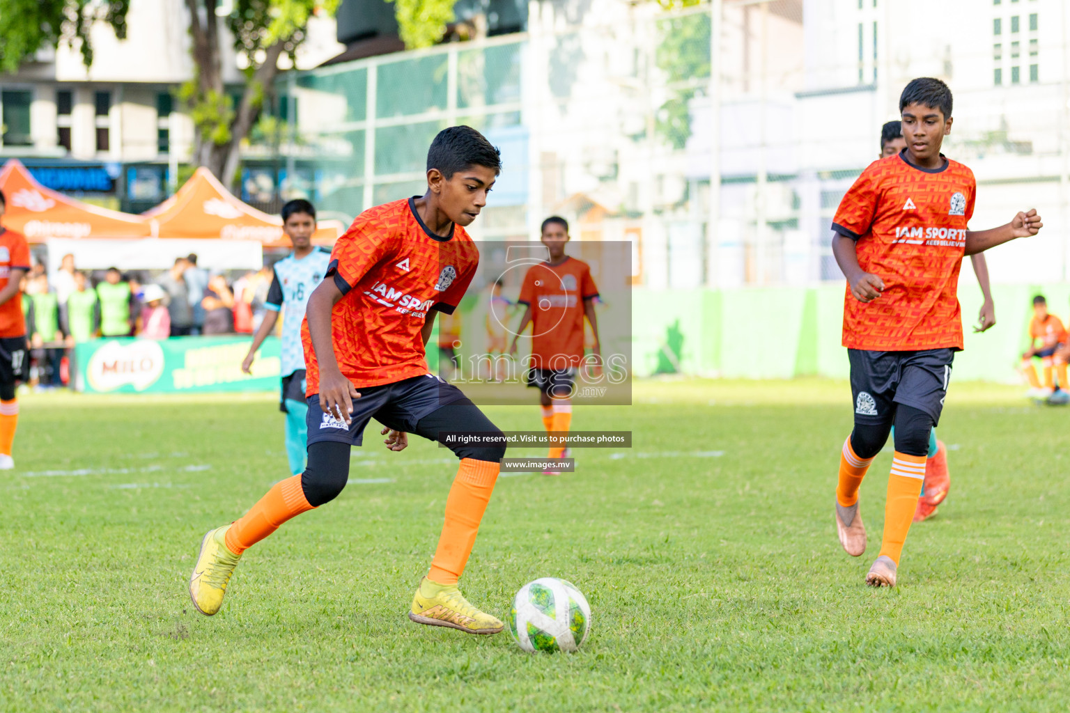 Day 1 of MILO Academy Championship 2023 (U12) was held in Henveiru Football Grounds, Male', Maldives, on Friday, 18th August 2023.