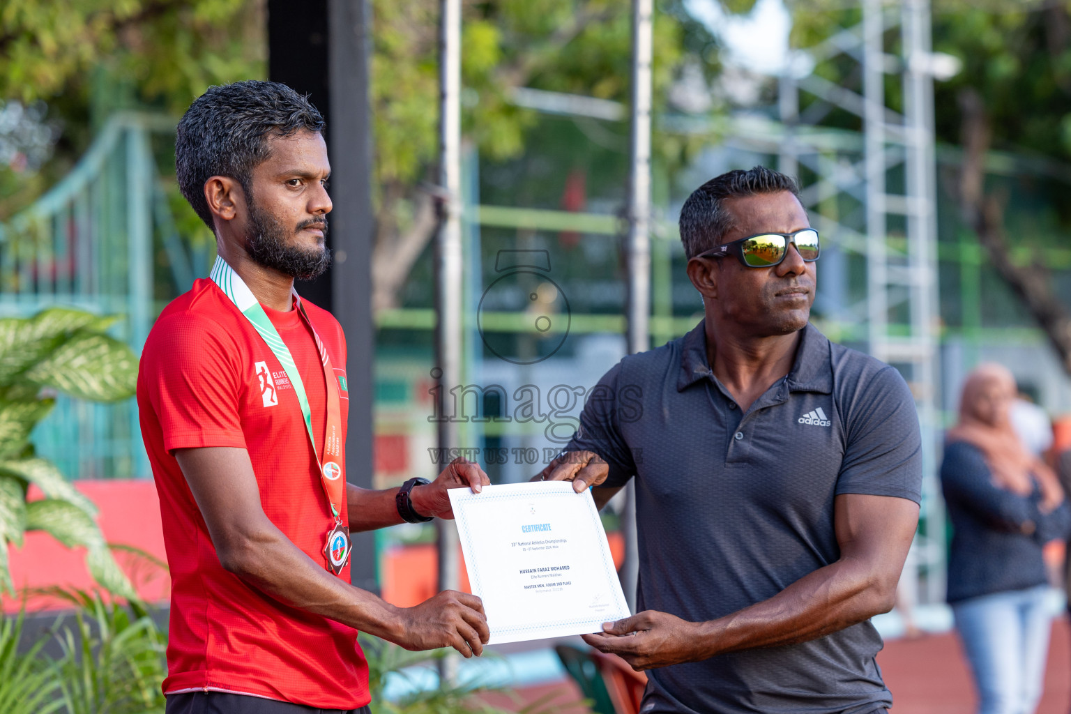 Day 2 of 33rd National Athletics Championship was held in Ekuveni Track at Male', Maldives on Friday, 6th September 2024.
Photos: Ismail Thoriq  / images.mv