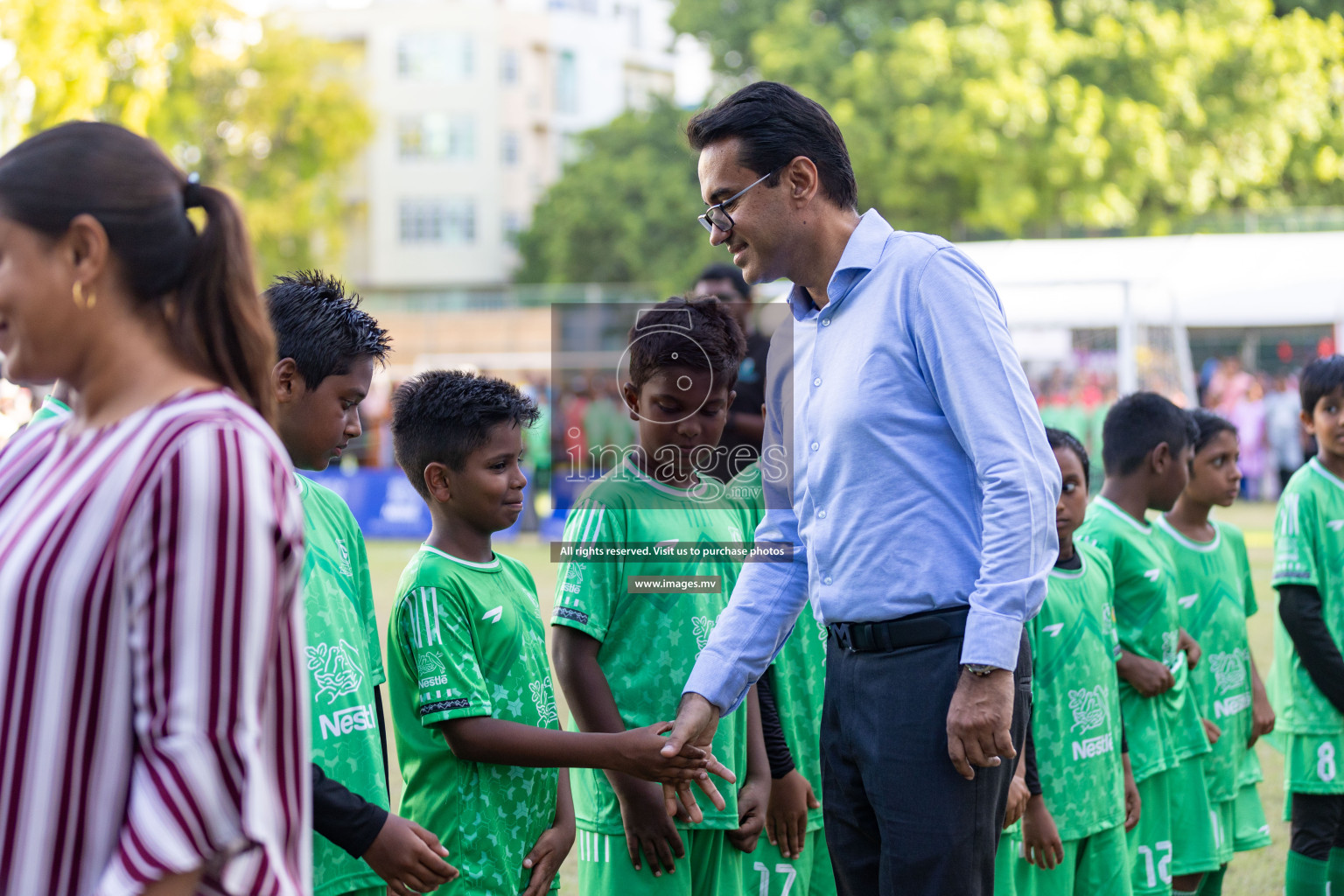 Nestle Kids Football Fiesta 2023 - Day 4
Day 4 of Nestle Kids Football Fiesta, held in Henveyru Football Stadium, Male', Maldives on Saturday, 14th October 2023 Photos: Nausham Waheed / images.mv