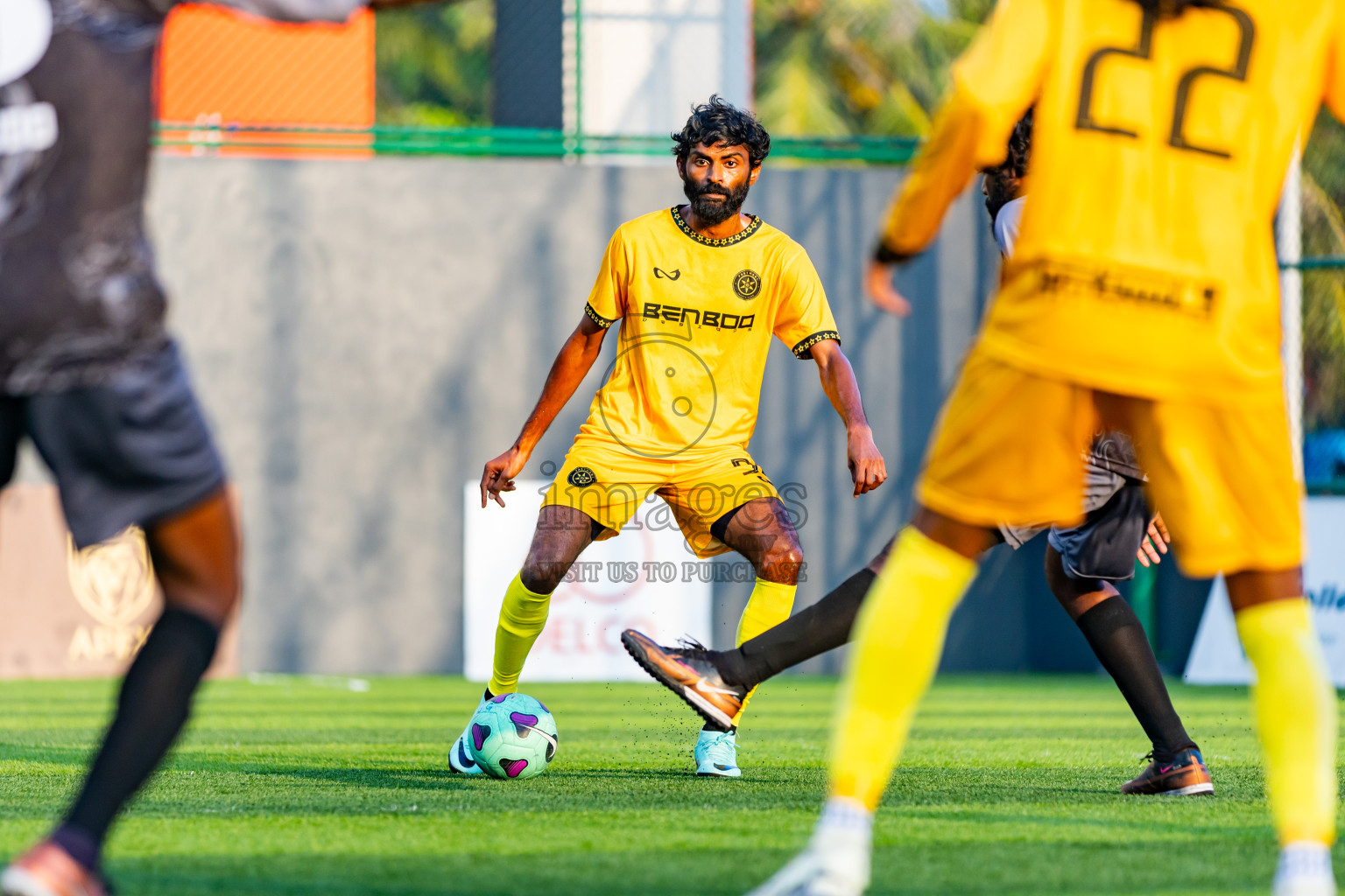 Bretheren SC vs Fasthari SC in Day 6 of BG Futsal Challenge 2024 was held on Sunday, 17th March 2024, in Male', Maldives Photos: Nausham Waheed / images.mv