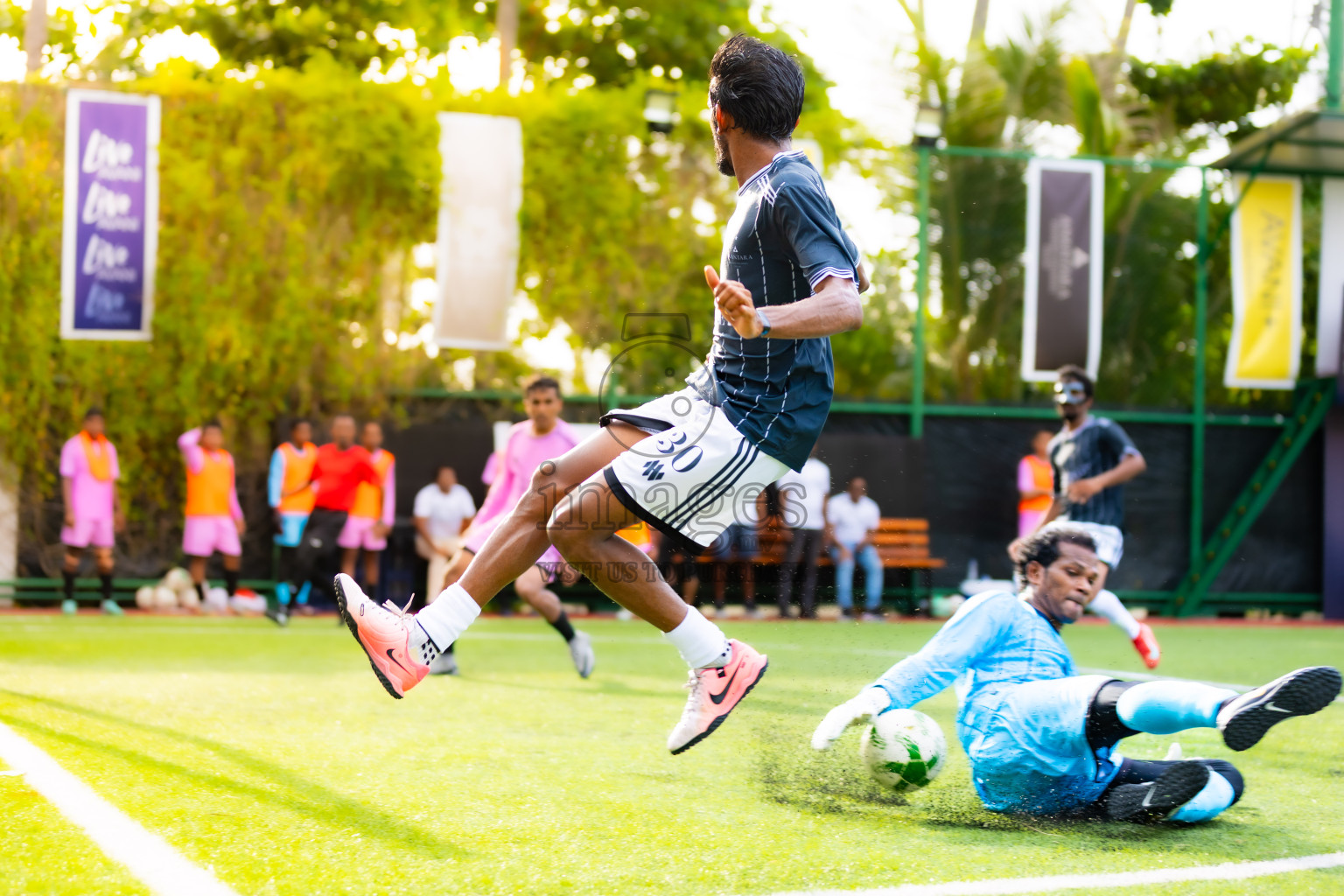 MILAIDHOO VS FINOLHU in Semi Finals of Resort League 2025 (Baa Zone) was held on Wednesday, 16th July 2025 in Avani+ Fares Maldives Resort, Baa Atoll, Maldives. Photos: Areef Adam / images.mv