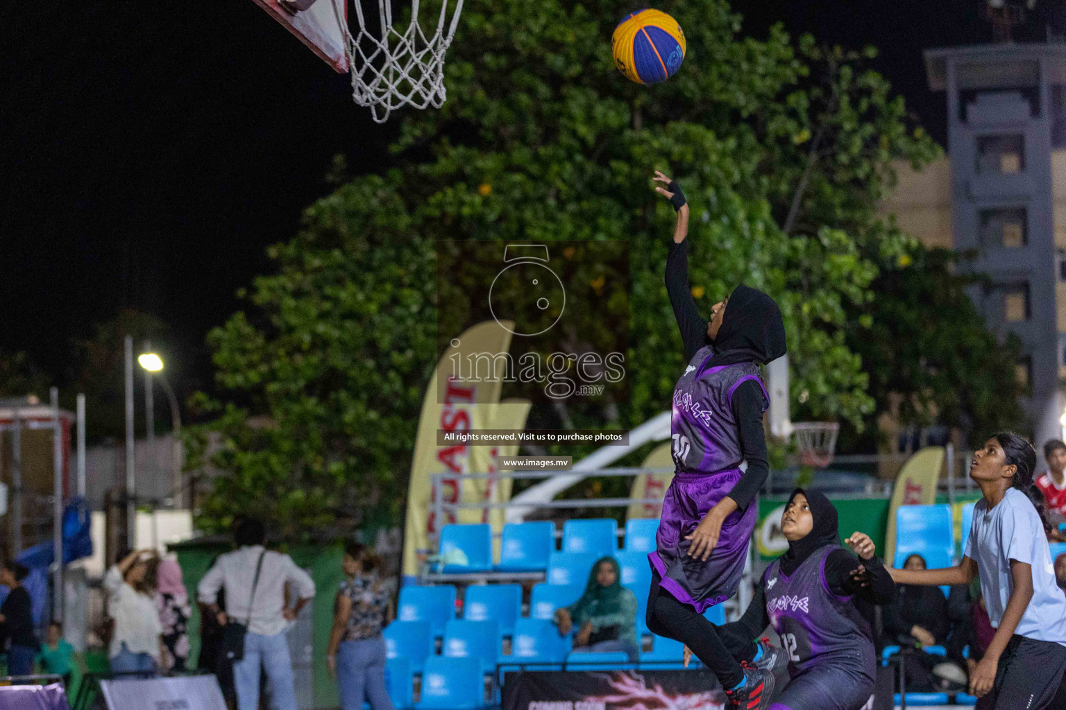 Day4 of Slamdunk by Sosal on 15th April 2023 held in Male'. Photos: Ismail Thoriq / images.mv