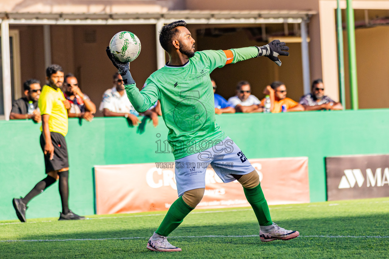 Taj Exotica vs Anantara in Resort League 2025 (South Male Zone) day 10 was held on Tuesday, 7th October 2025 in Crossroads's Maldives, Photos: Areef Adam / images.mv