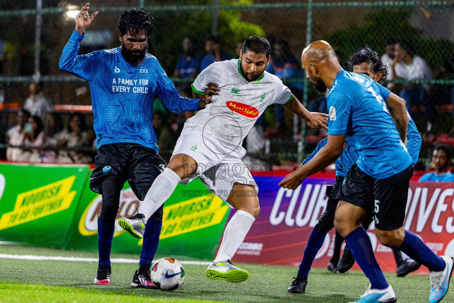 TEAM BADHAHI vs AGRI in Club Maldives Classic 2024 held in Rehendi Futsal Ground, Hulhumale', Maldives on Saturday, 7th September 2024. Photos: Nausham Waheed / images.mv