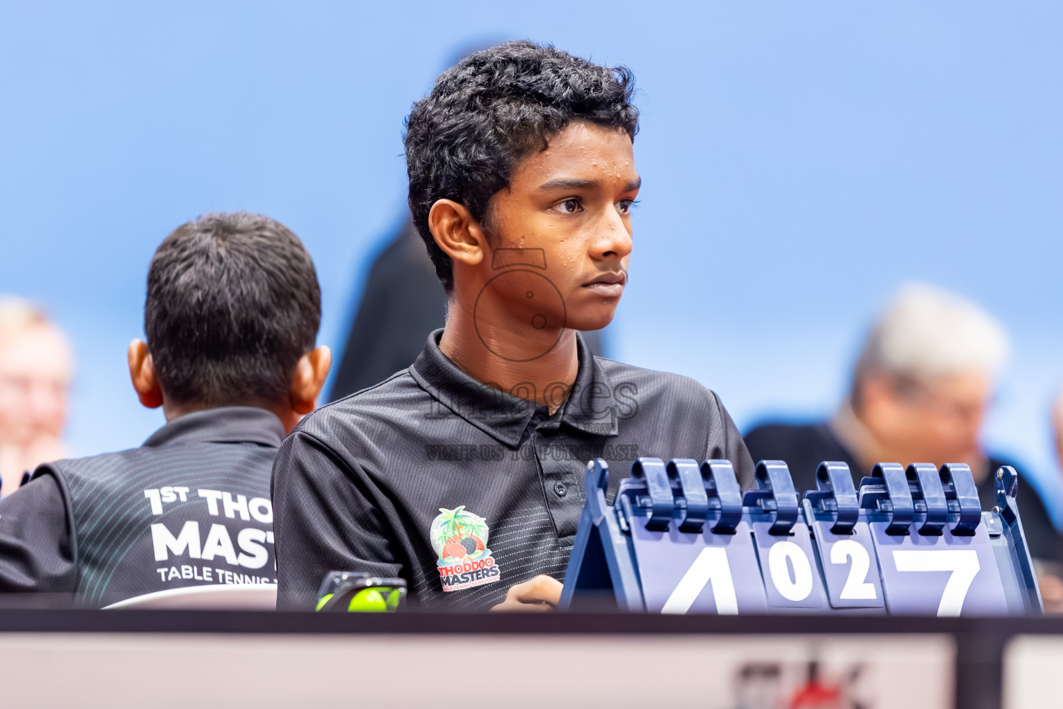 Day 1 of 1st Thoddoo Masters Table Tennis Tournament was held on Thursday, 21st August 2025 in AA Thoddoo, Maldives. Photos: Nausham Waheed / images.mv