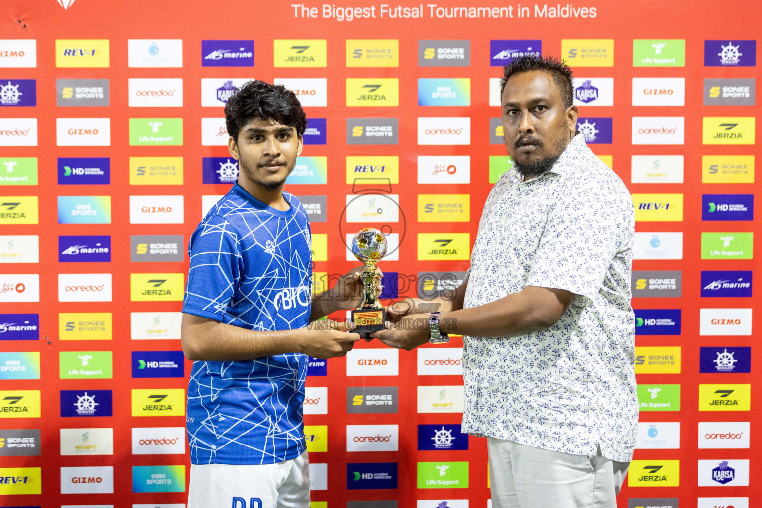 HDh Nolhivaranfaru vs HDh Naivaadhoo in Day 10 of Golden Futsal Challenge 2024 was held on Tuesday, 23rd January 2024, in Hulhumale', Maldives Photos: Nausham Waheed / images.mv