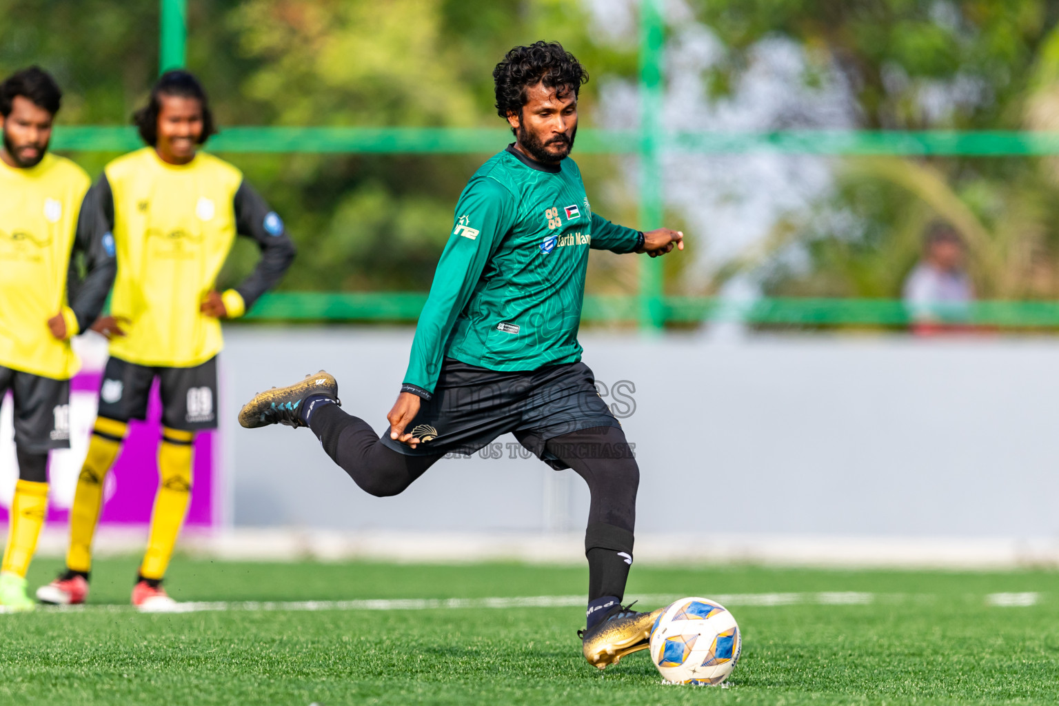 Baburu SC vs Kanmathi Juniors from Manadhoo Council Cup 2024 in N Manadhoo Maldives on Friday, 23rd February 2023. Photos: Nausham Waheed / images.mv