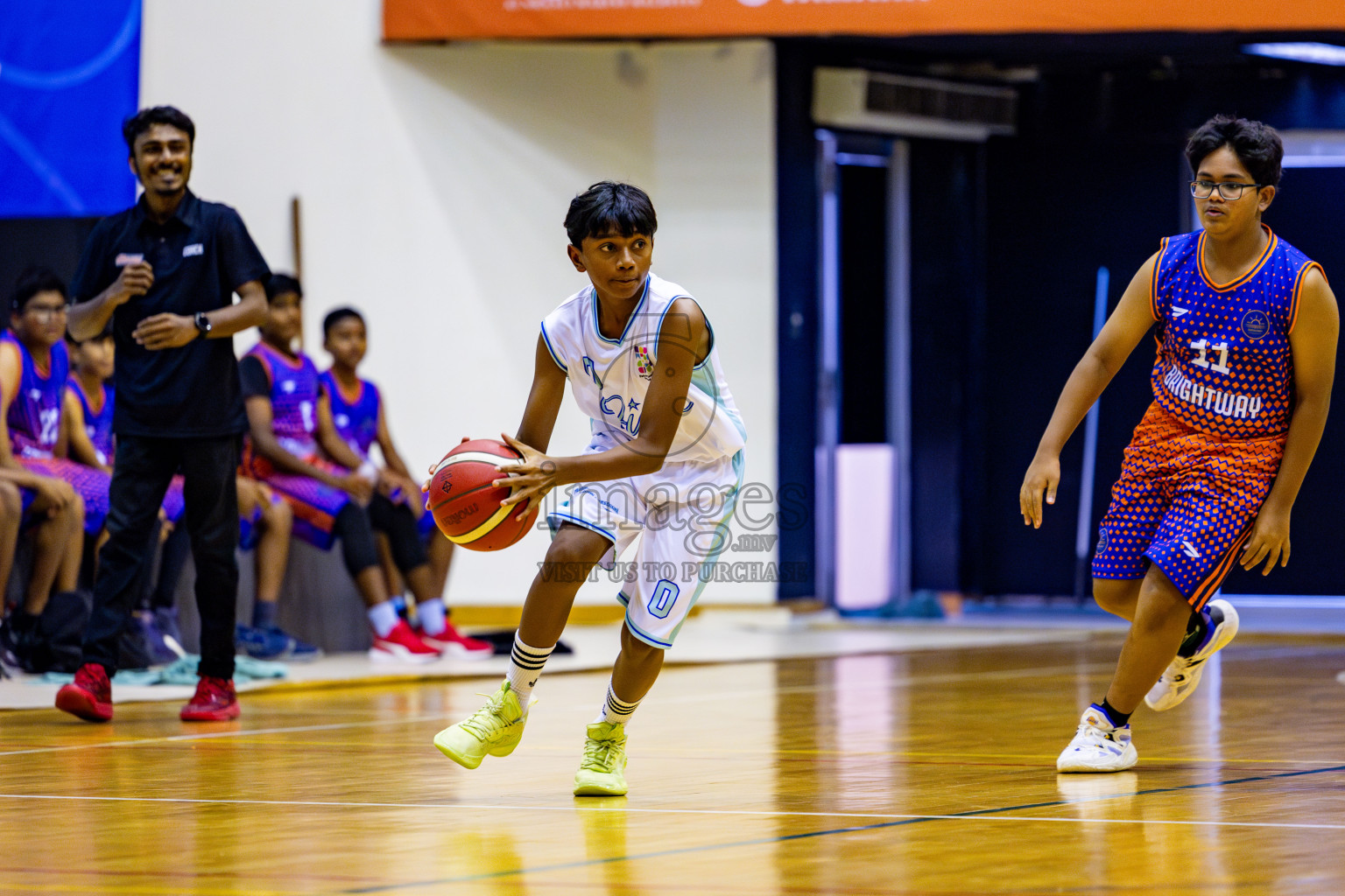 Finland International School vs Brightway International School in day 10 of Junior Championship 2024 was held in Social Center, Male', Maldives on Thursday, 21st November 2024. Photos: Nausham Waheed / images.mv